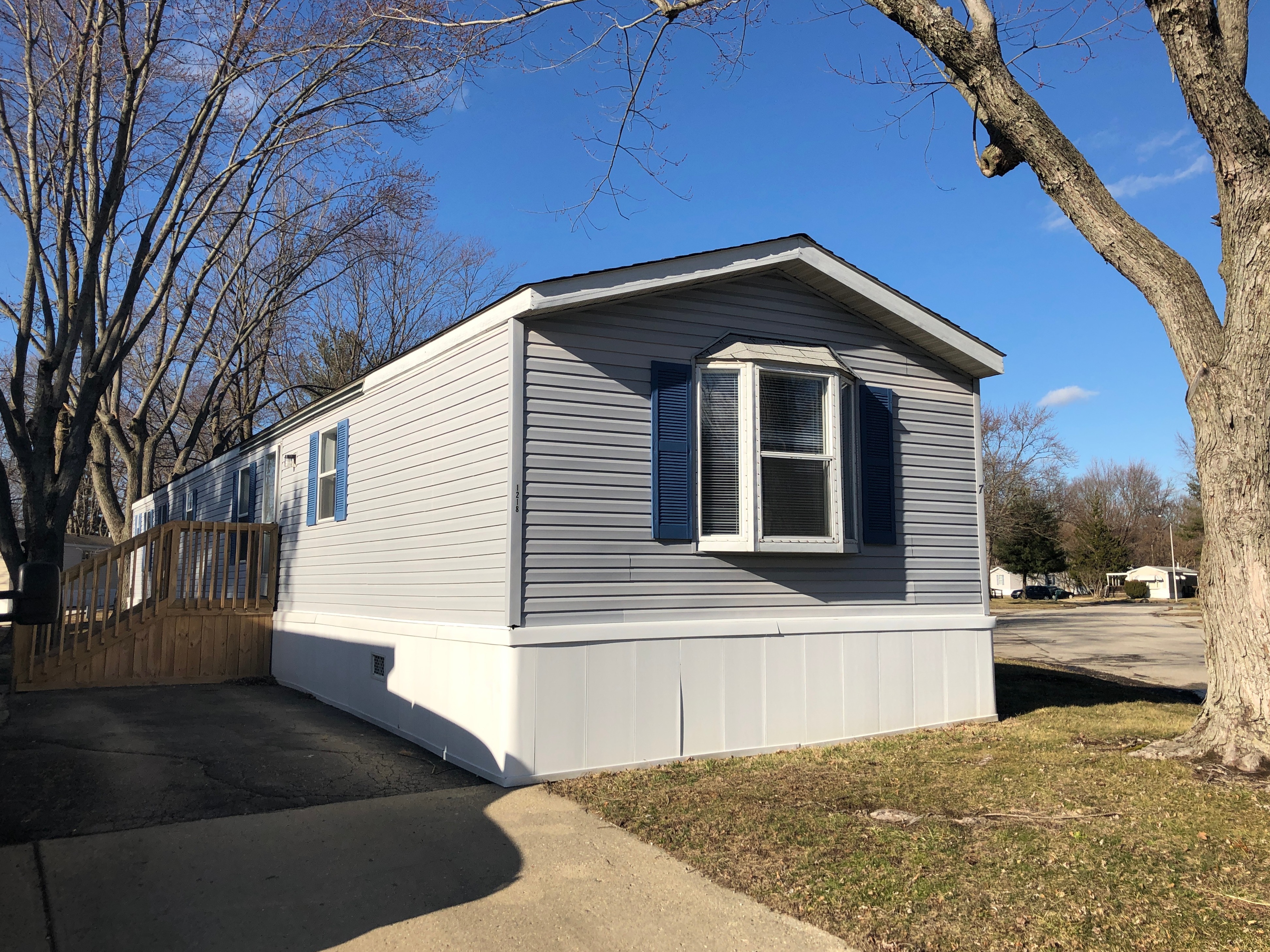 A photo of the home