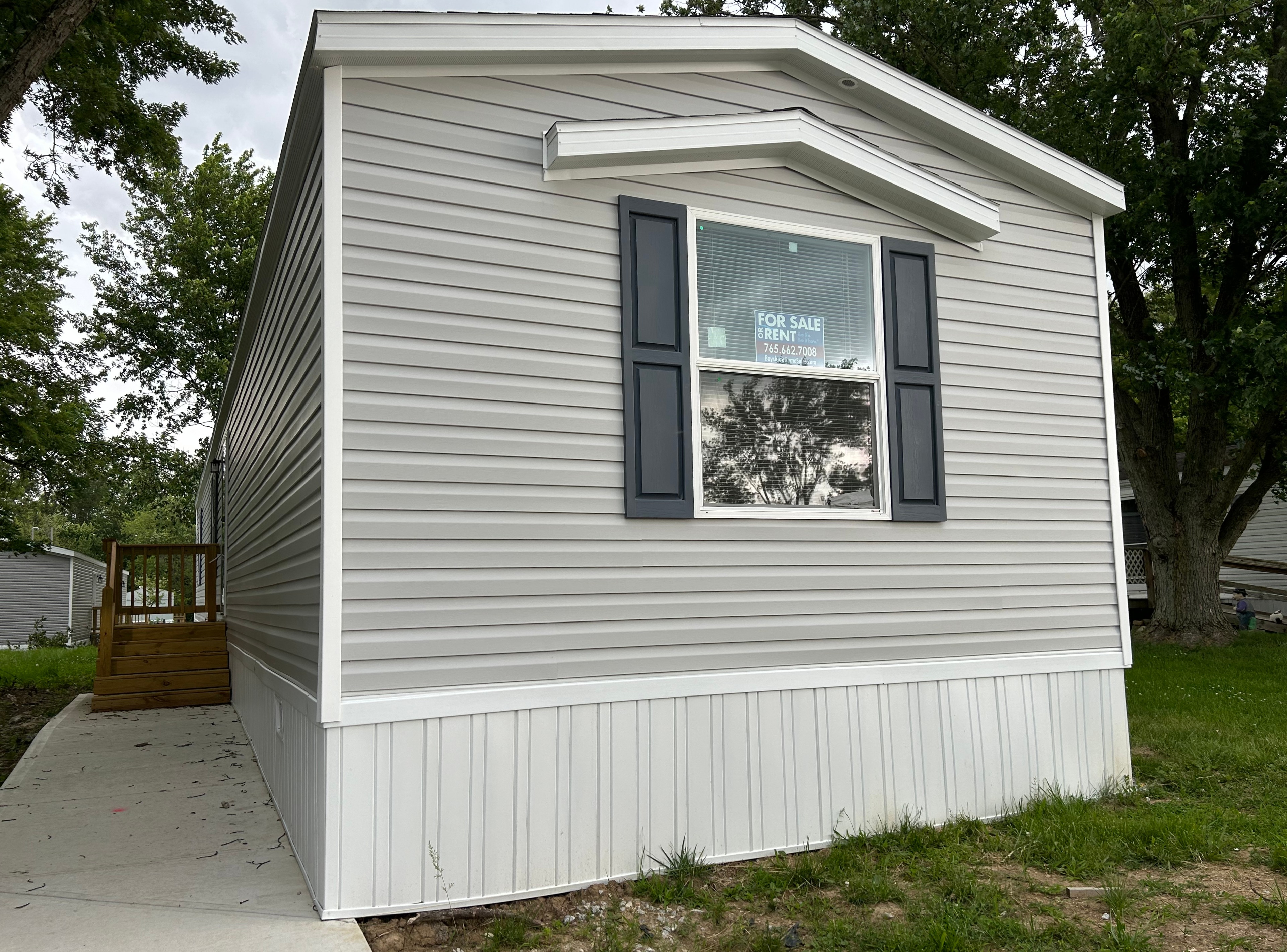 A photo of the home