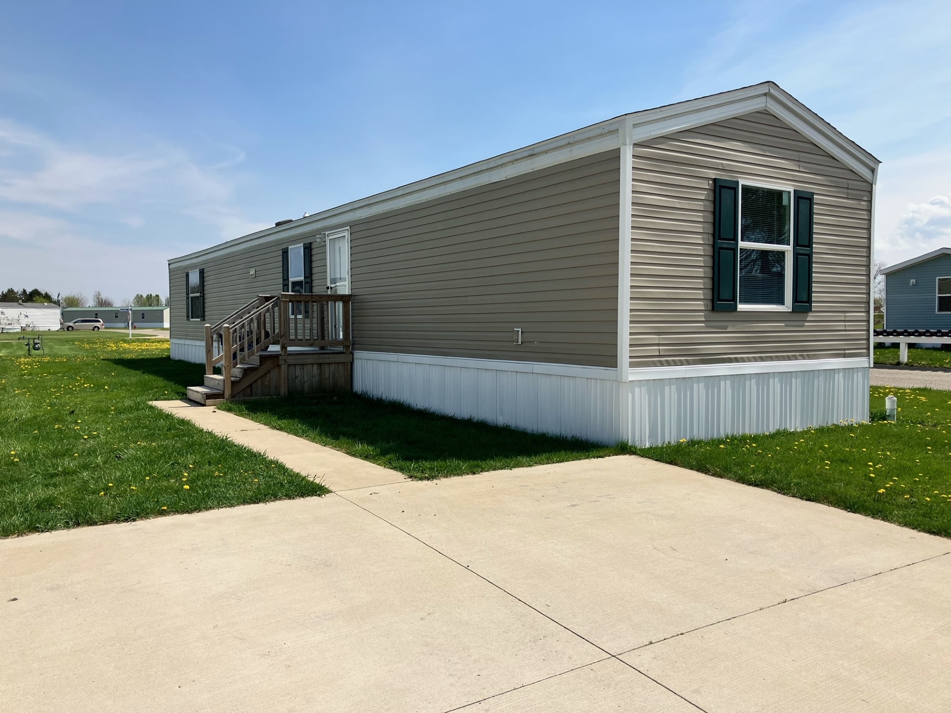 A photo of the home