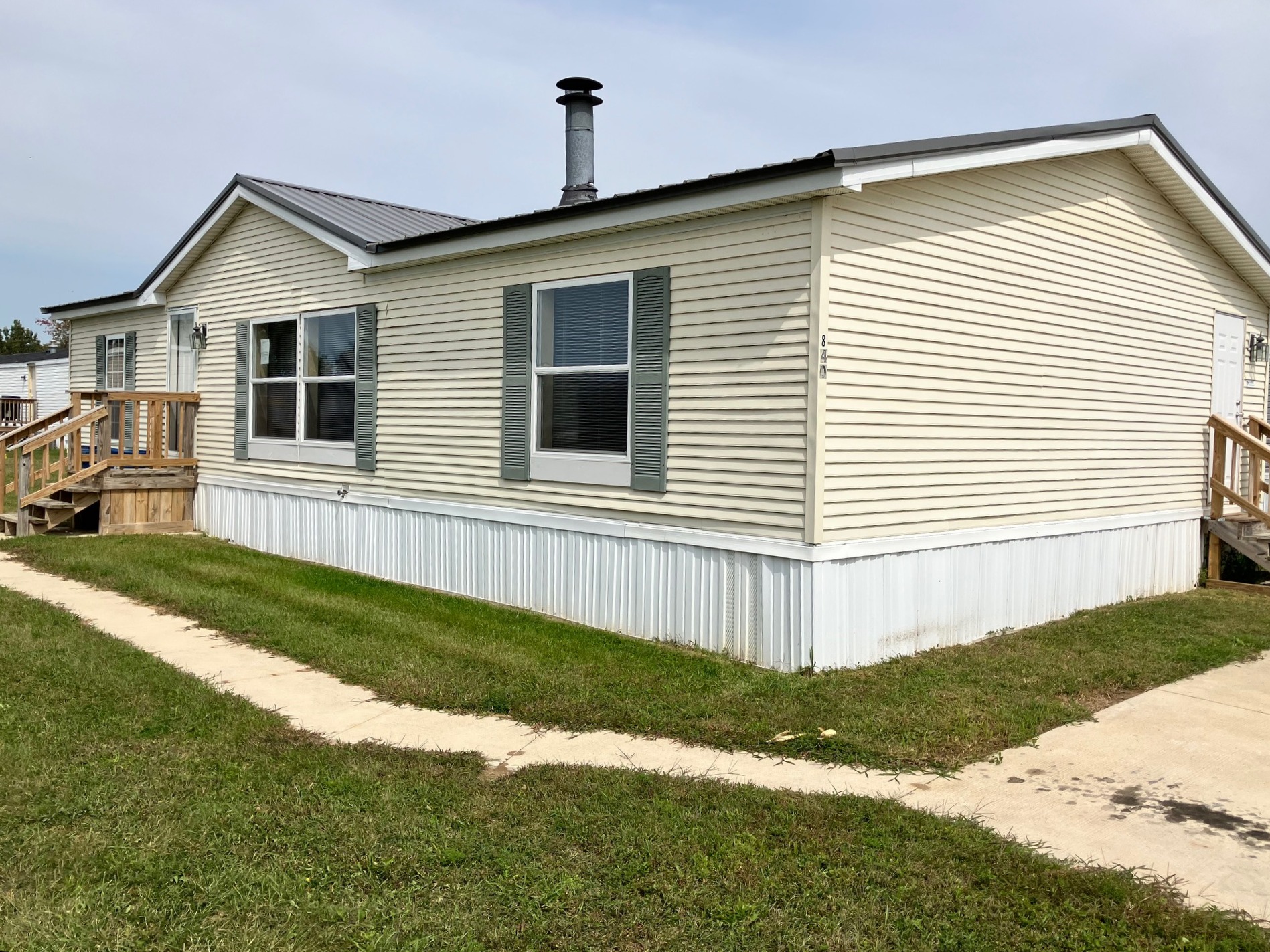 A photo of the home
