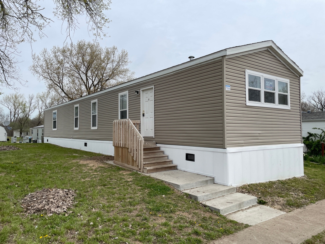 A photo of the home