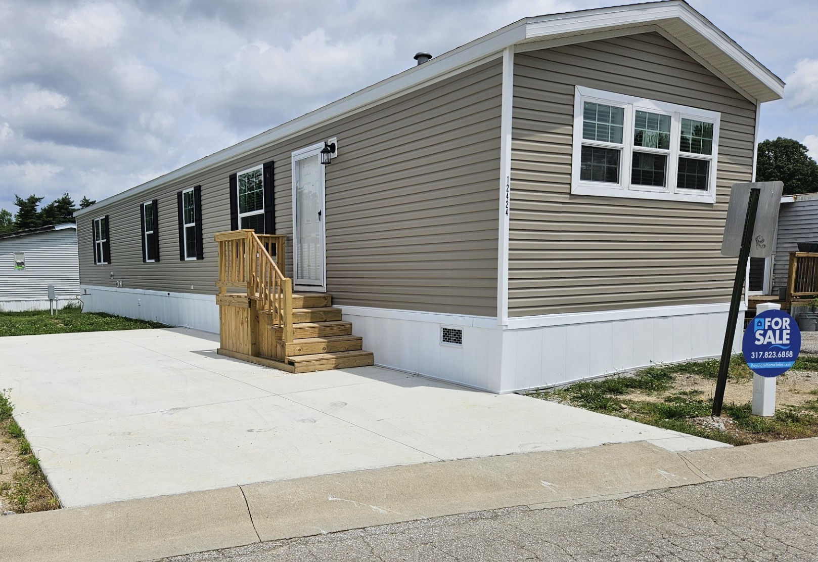 A photo of the home
