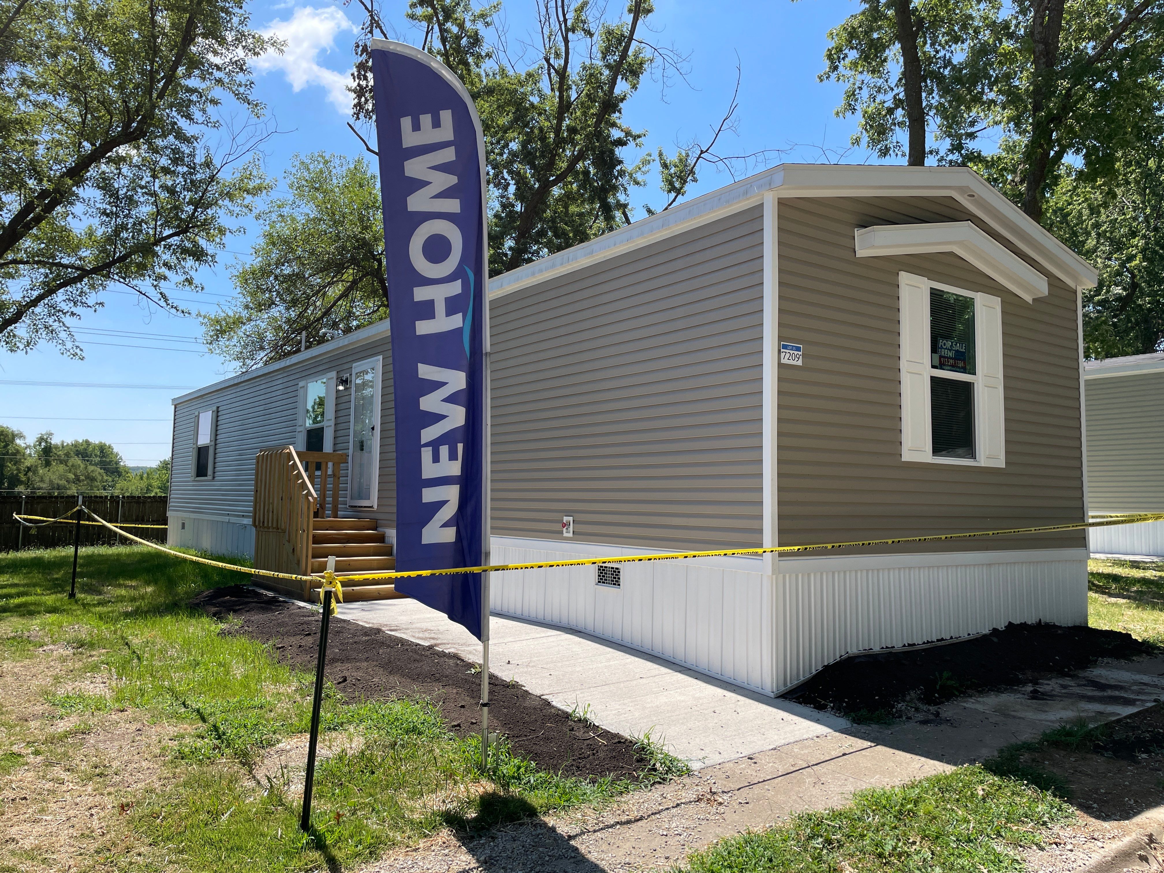 A photo of the home