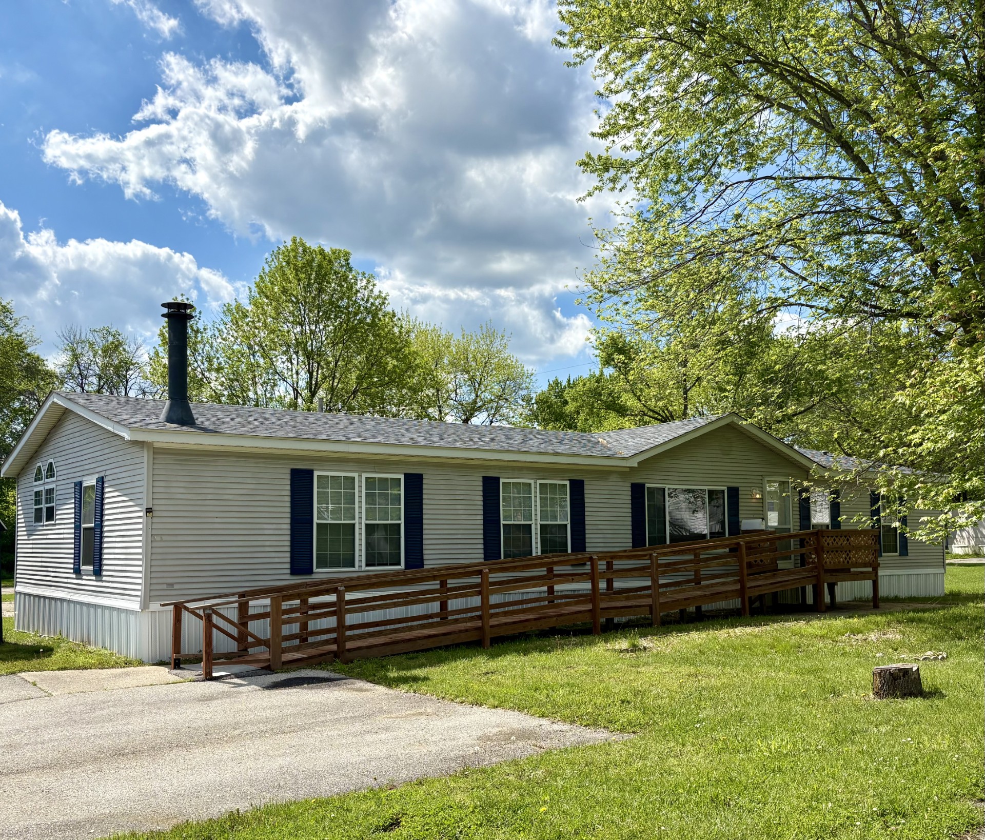 A photo of the home