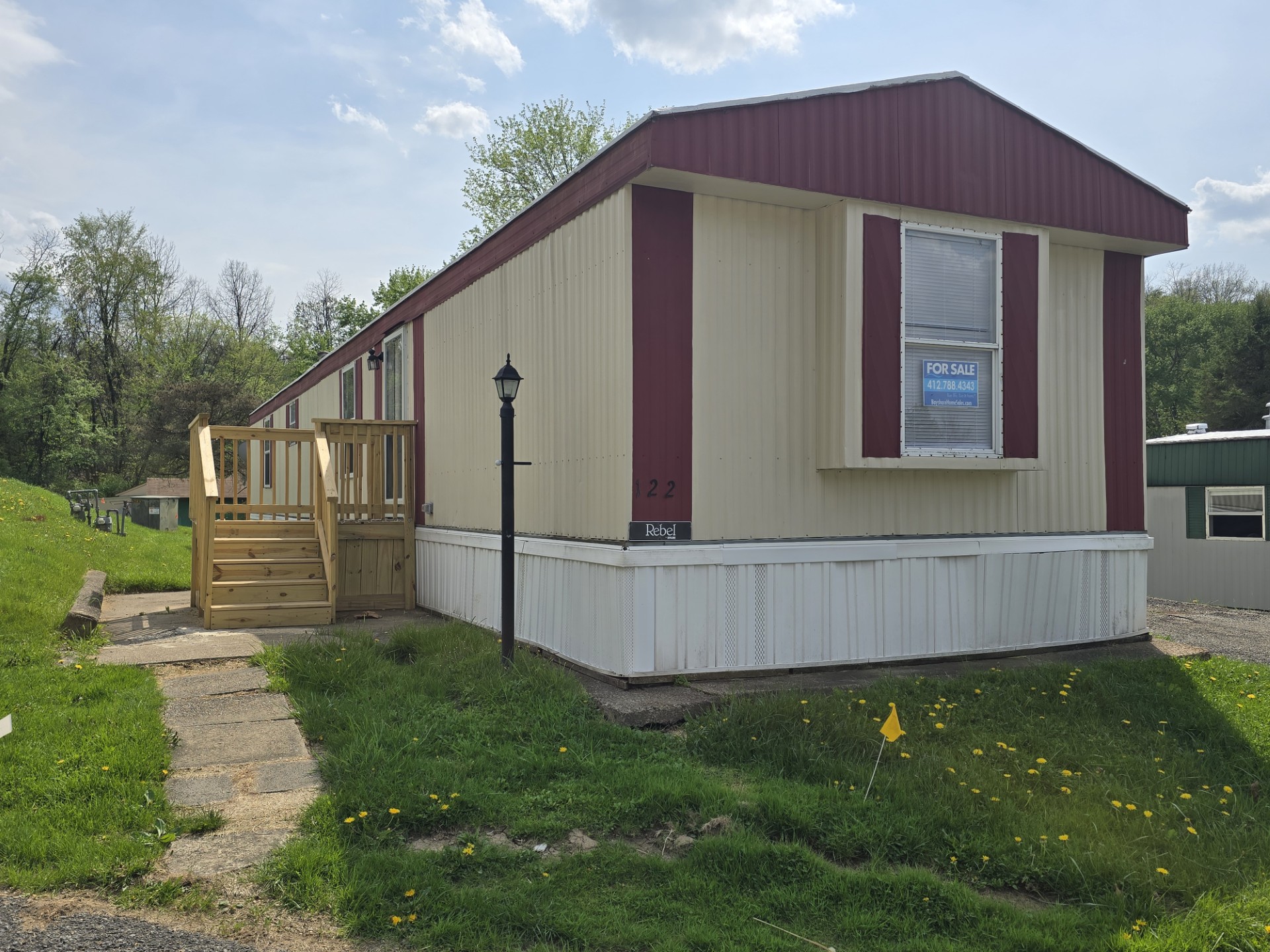 A photo of the home