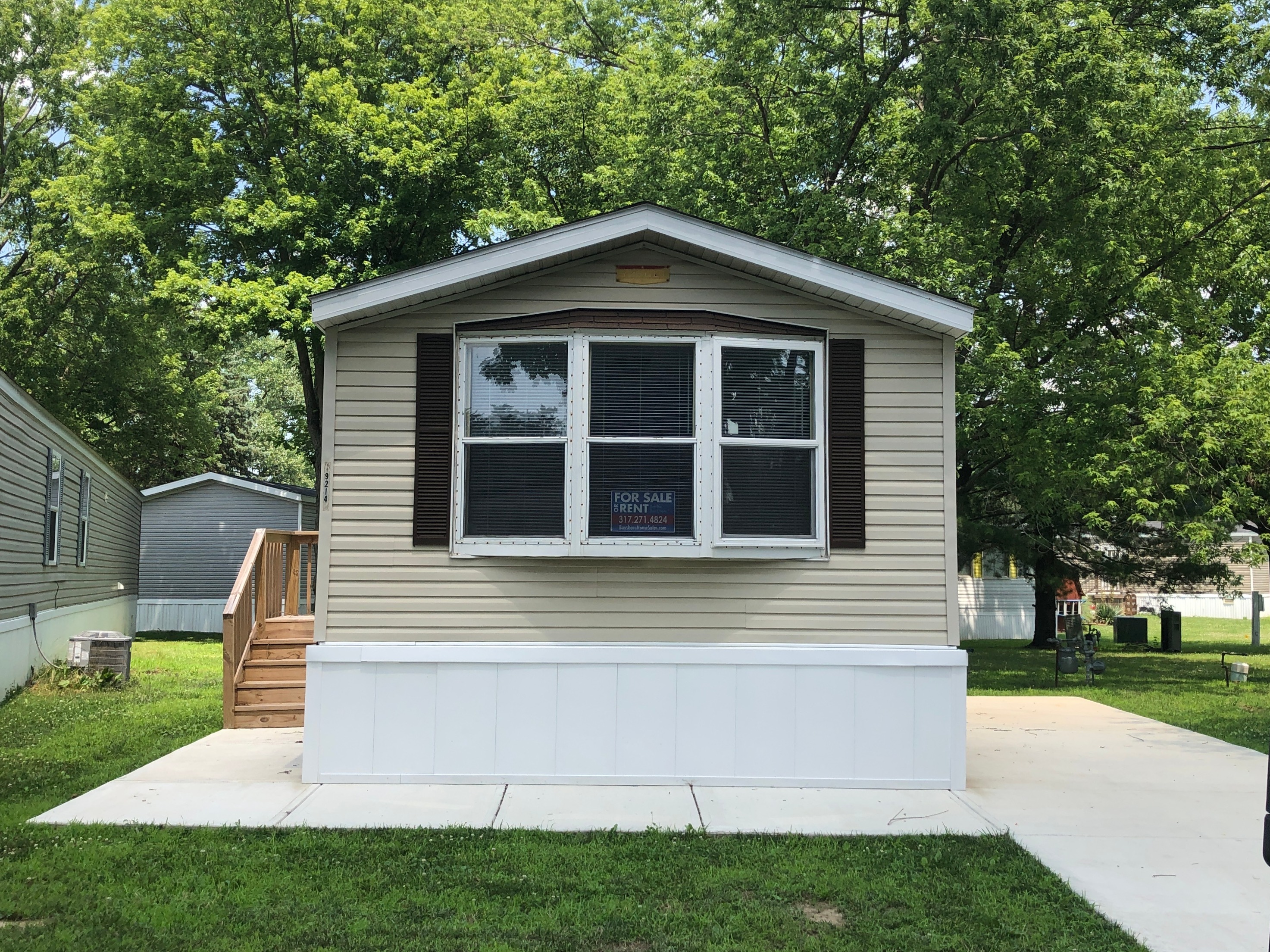 A photo of the home