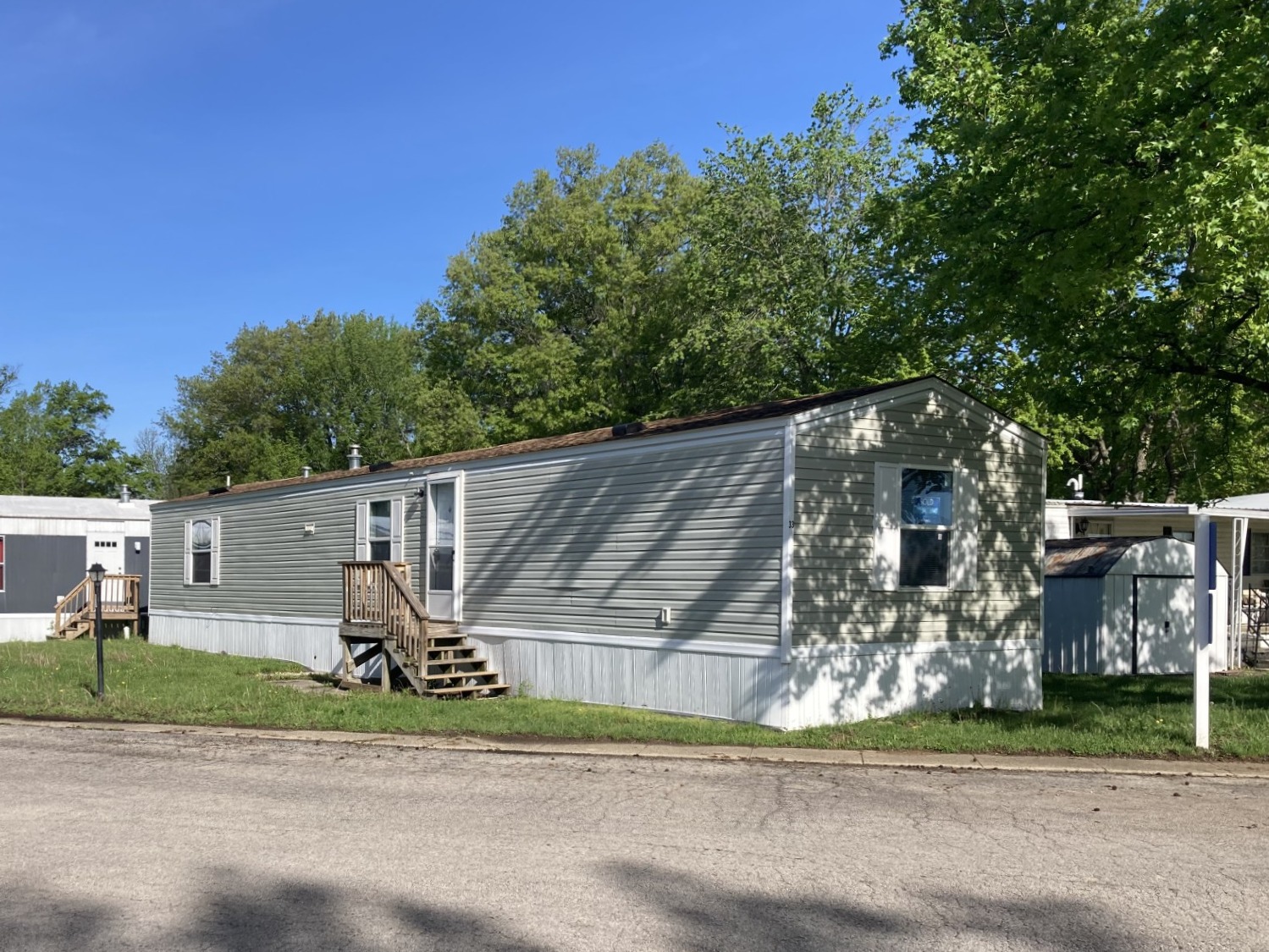 A photo of the home