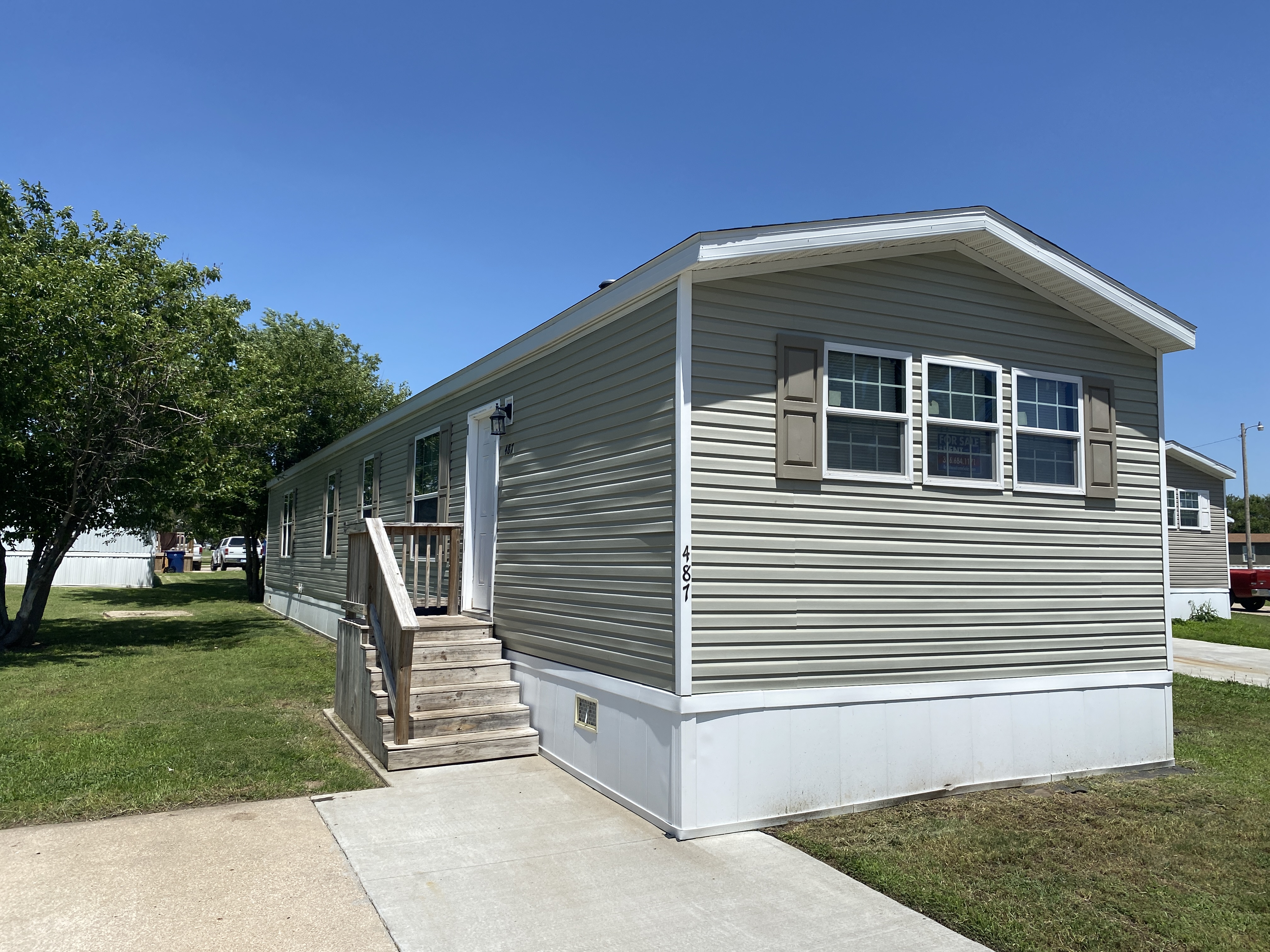 A photo of the home