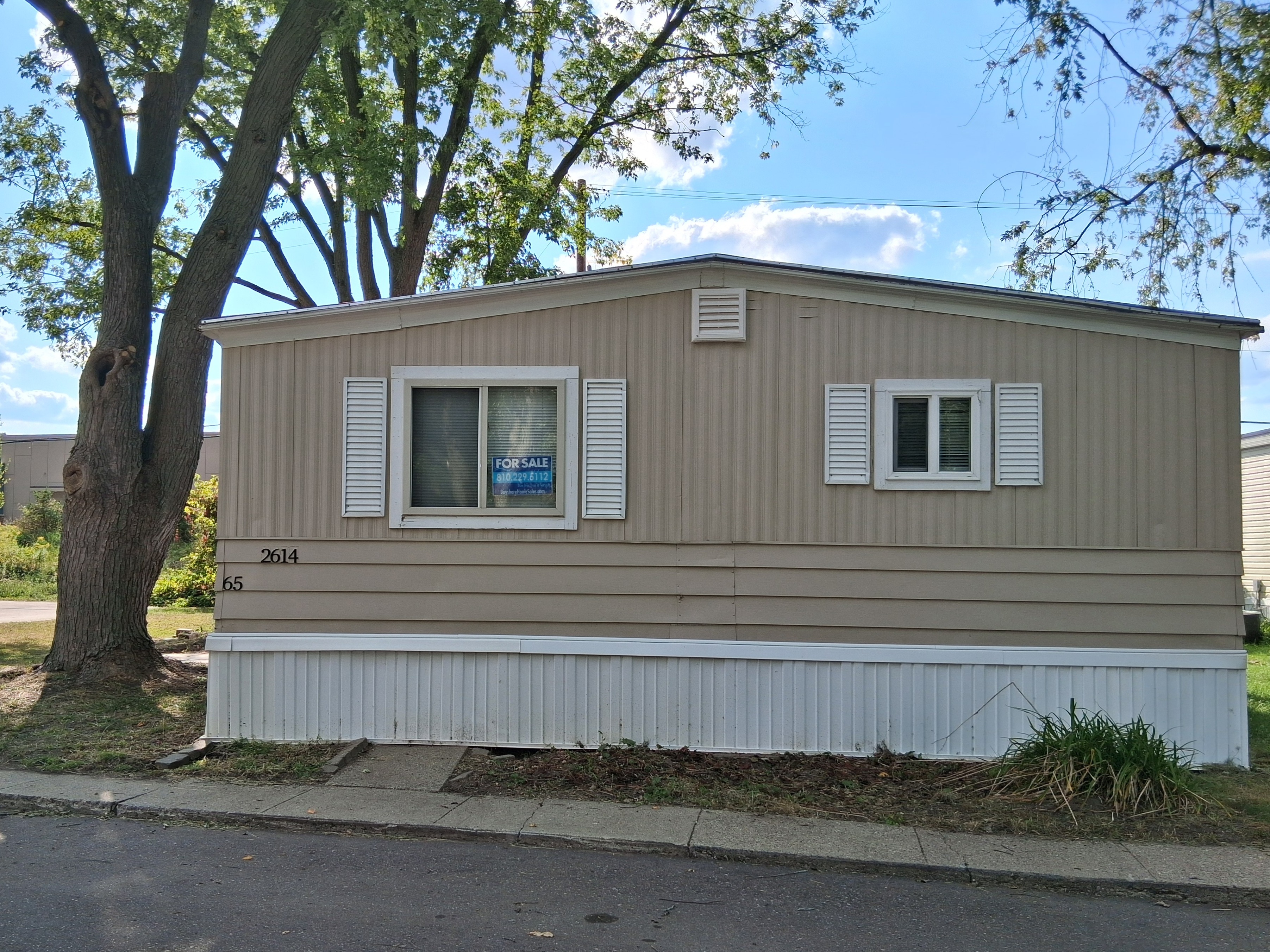 A photo of the home