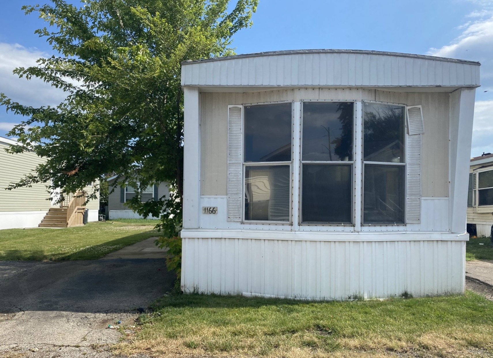 A photo of the home