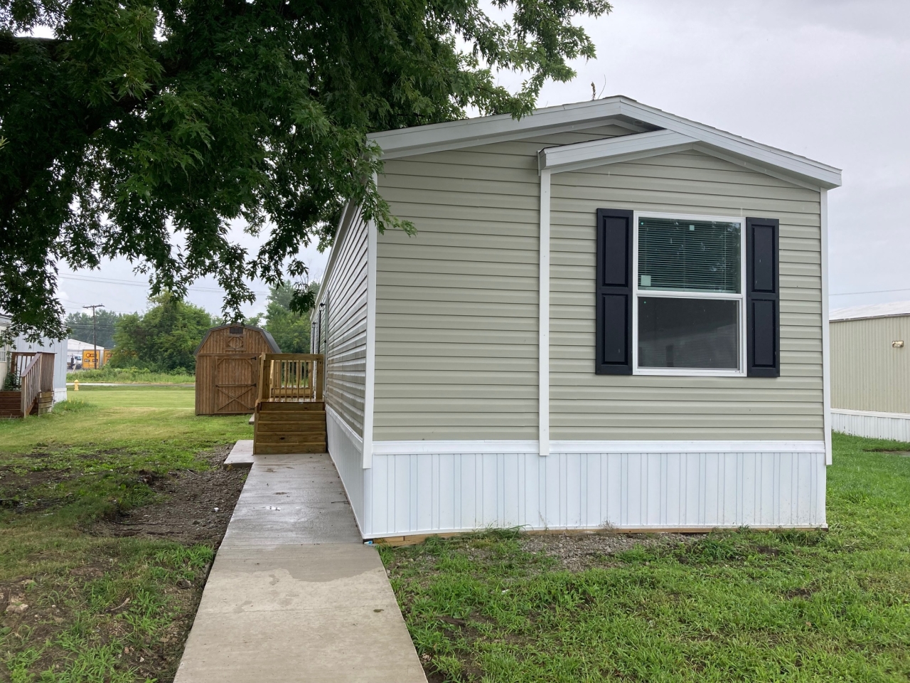 A photo of the home
