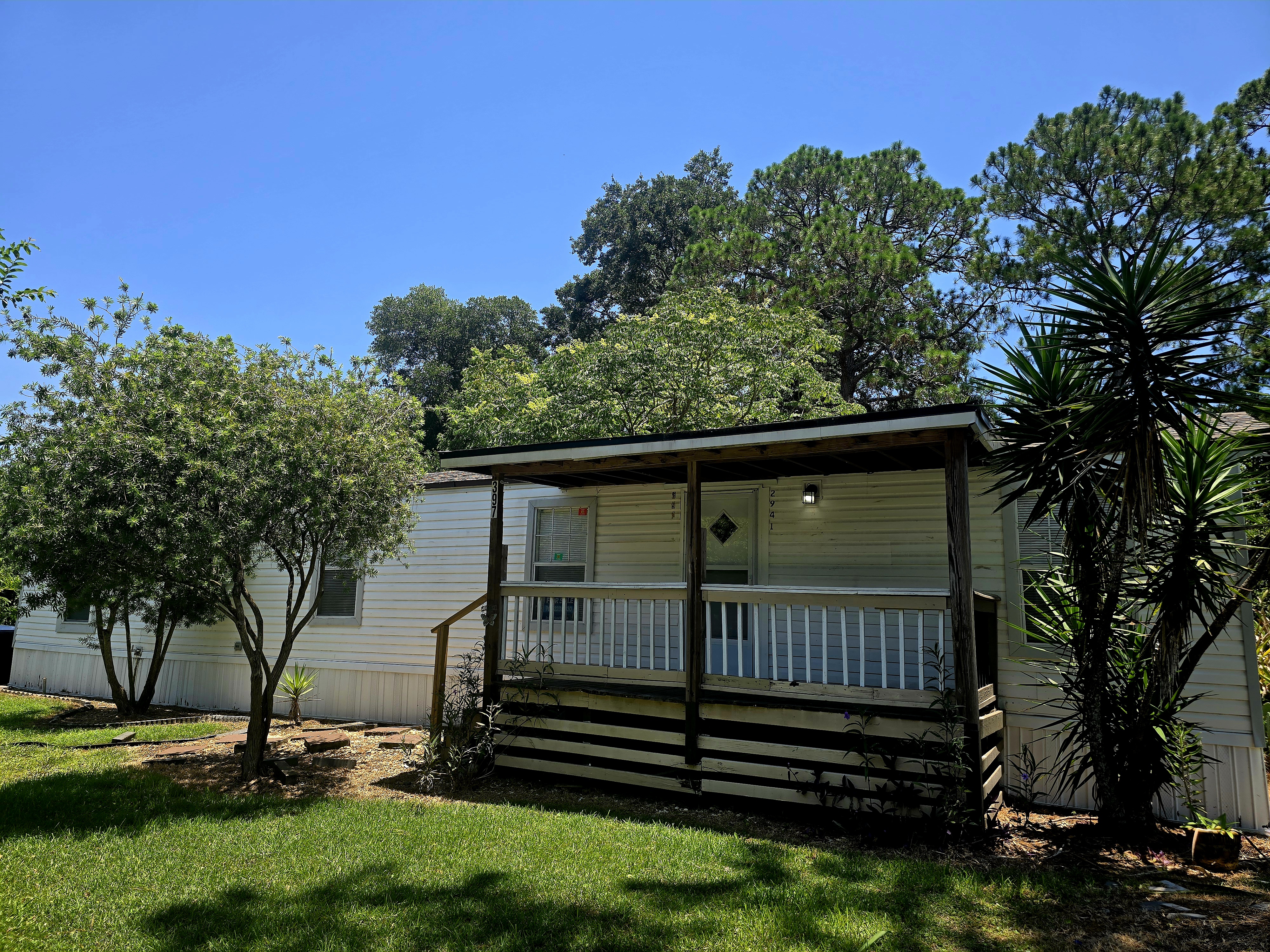 A photo of the home
