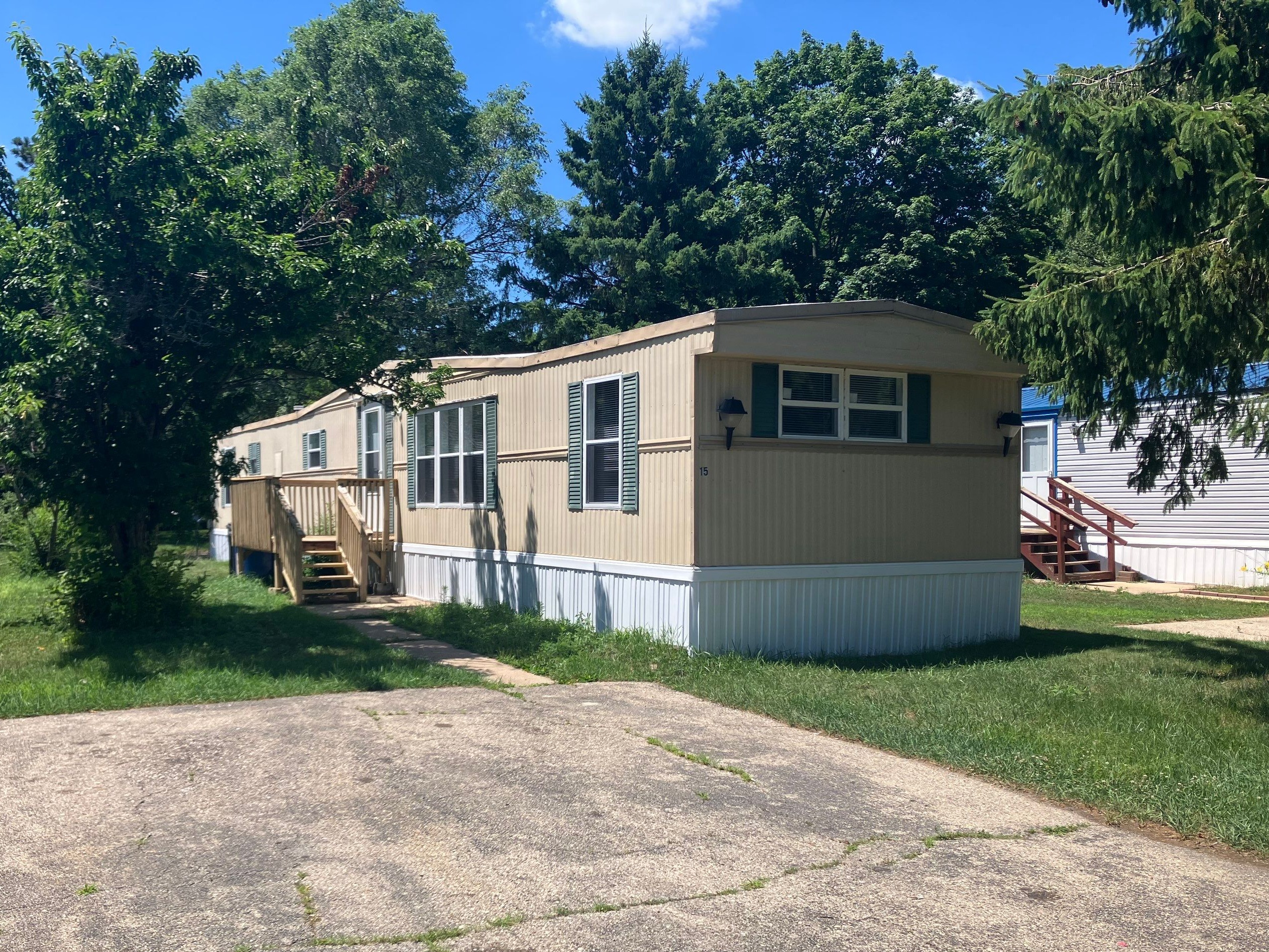 A photo of the home
