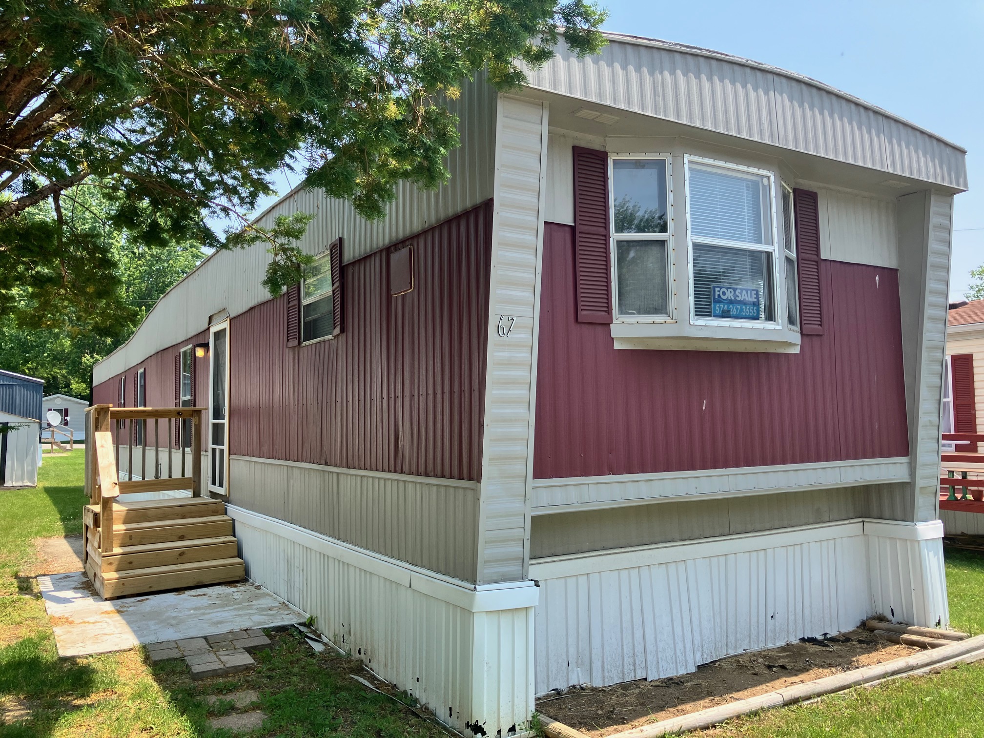 A photo of the home