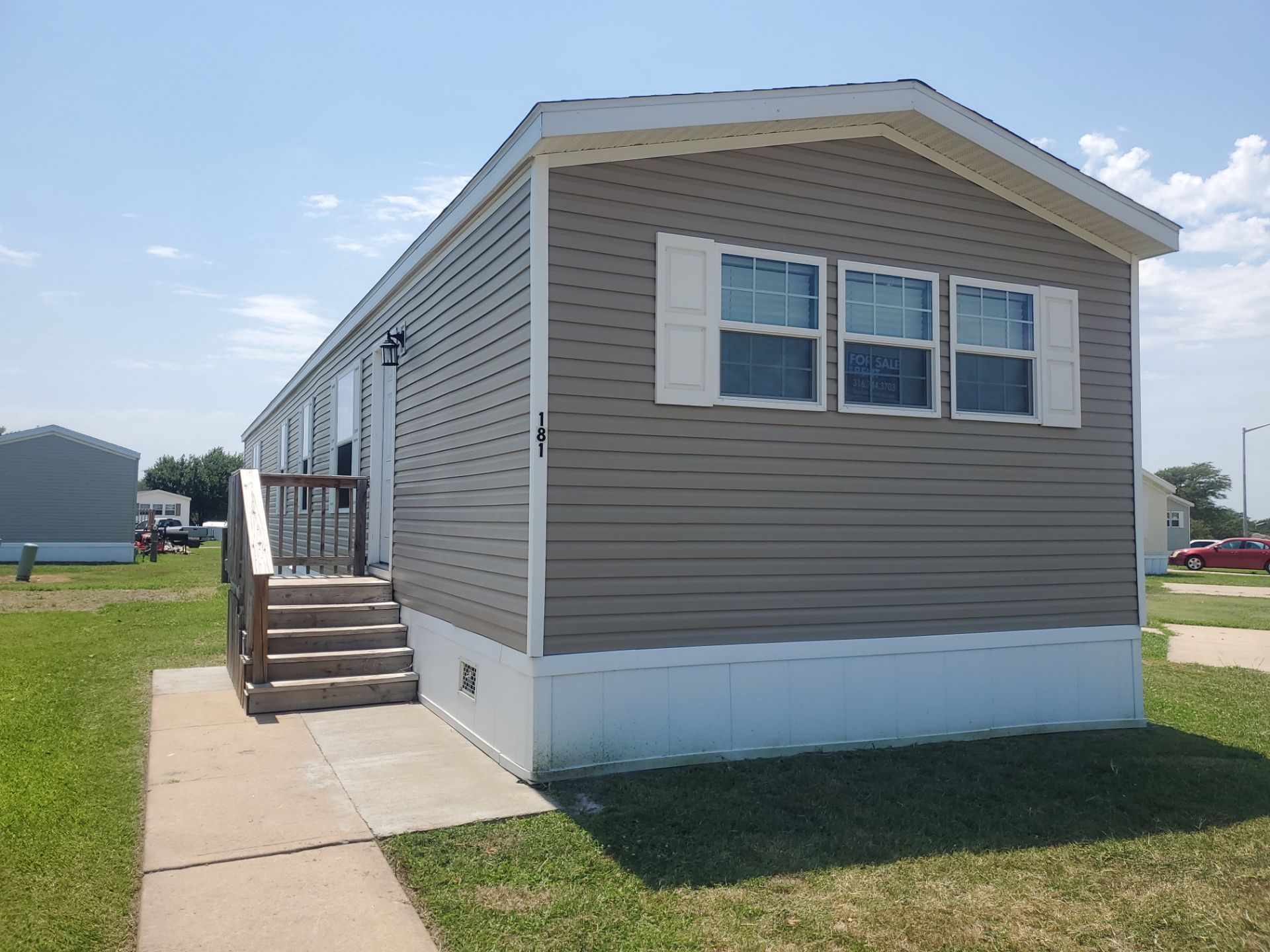 A photo of the home