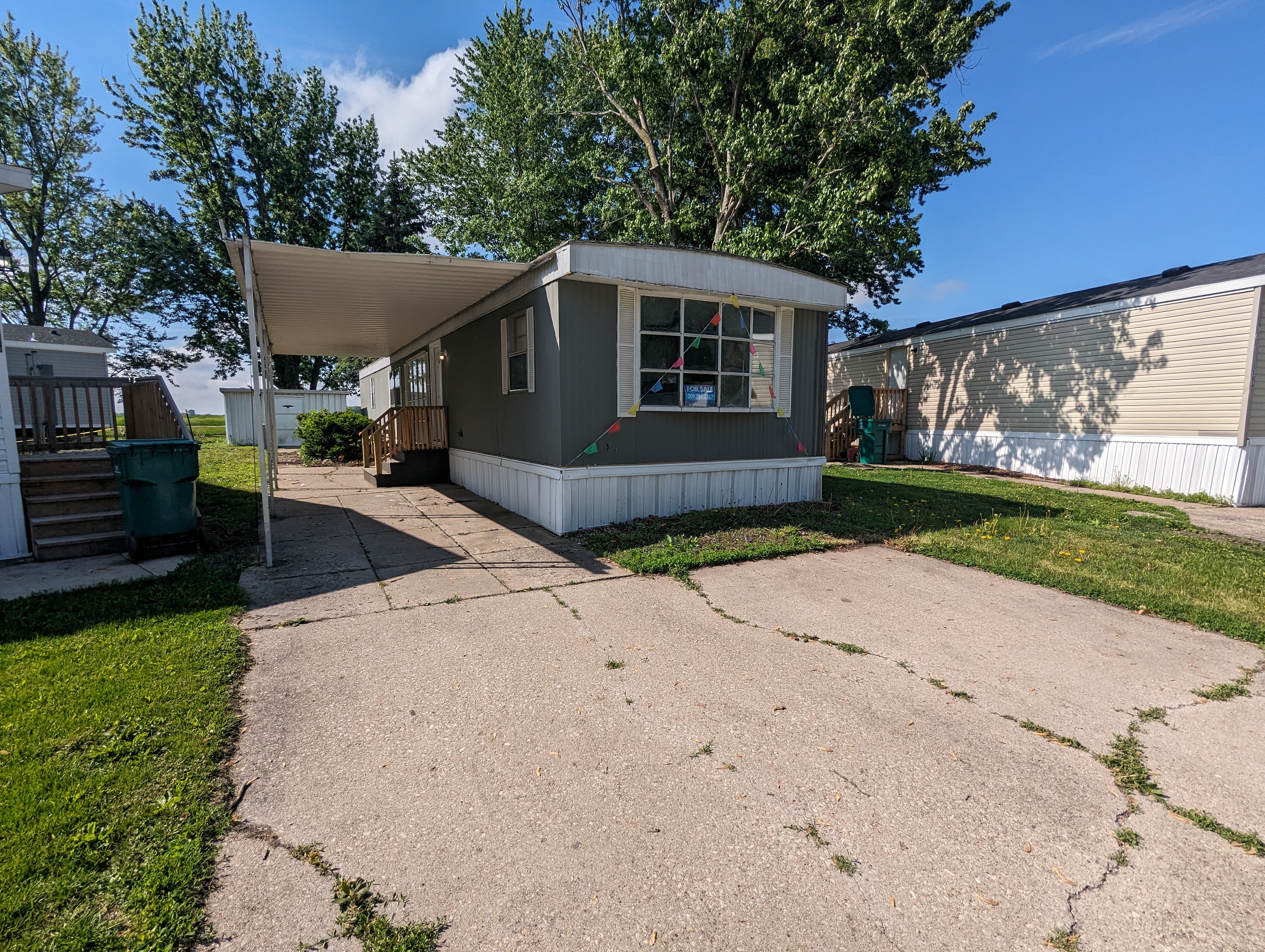 A photo of the home