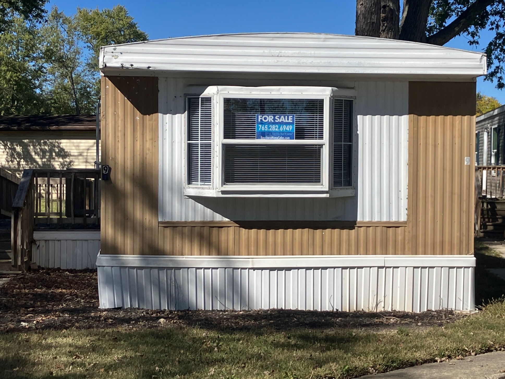 A photo of the home