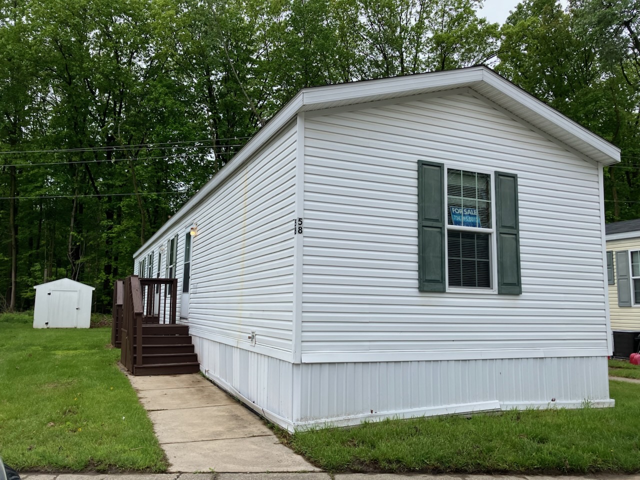 A photo of the home