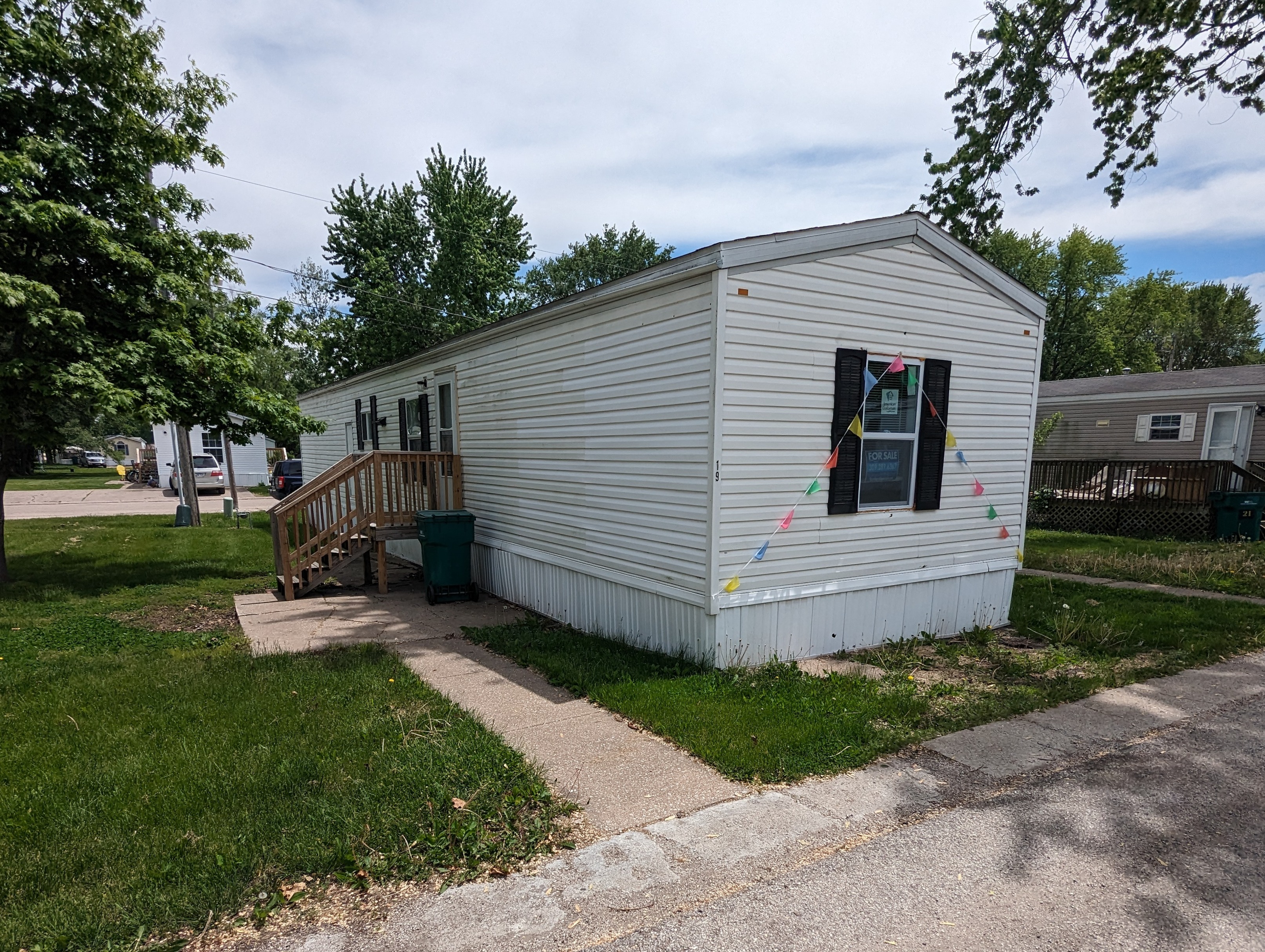 A photo of the home