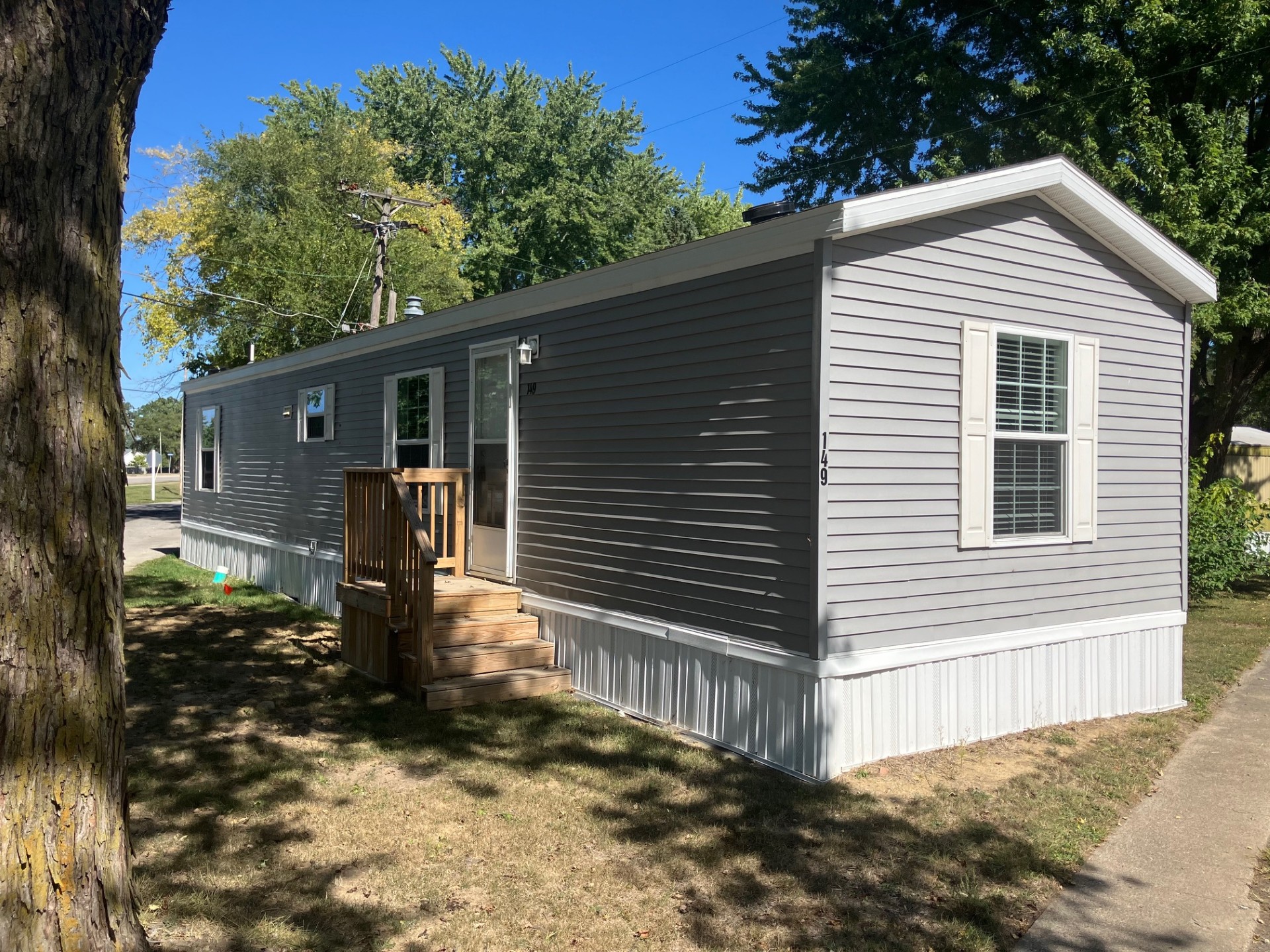 A photo of the home