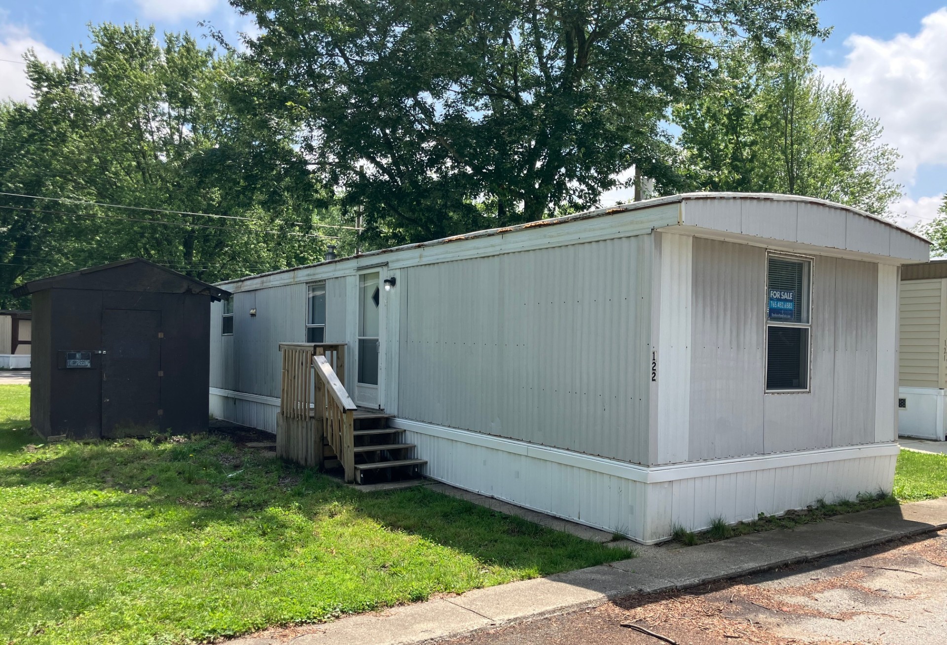 A photo of the home