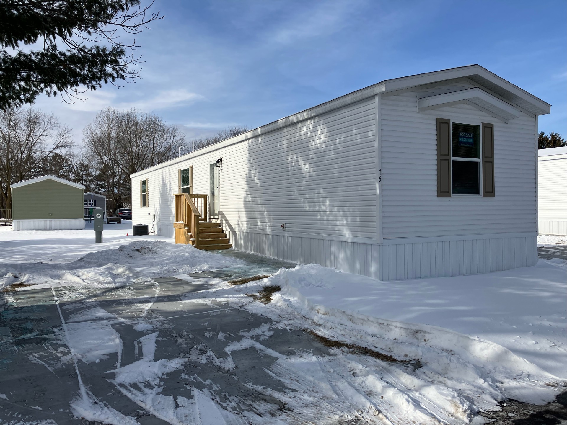 A photo of the home