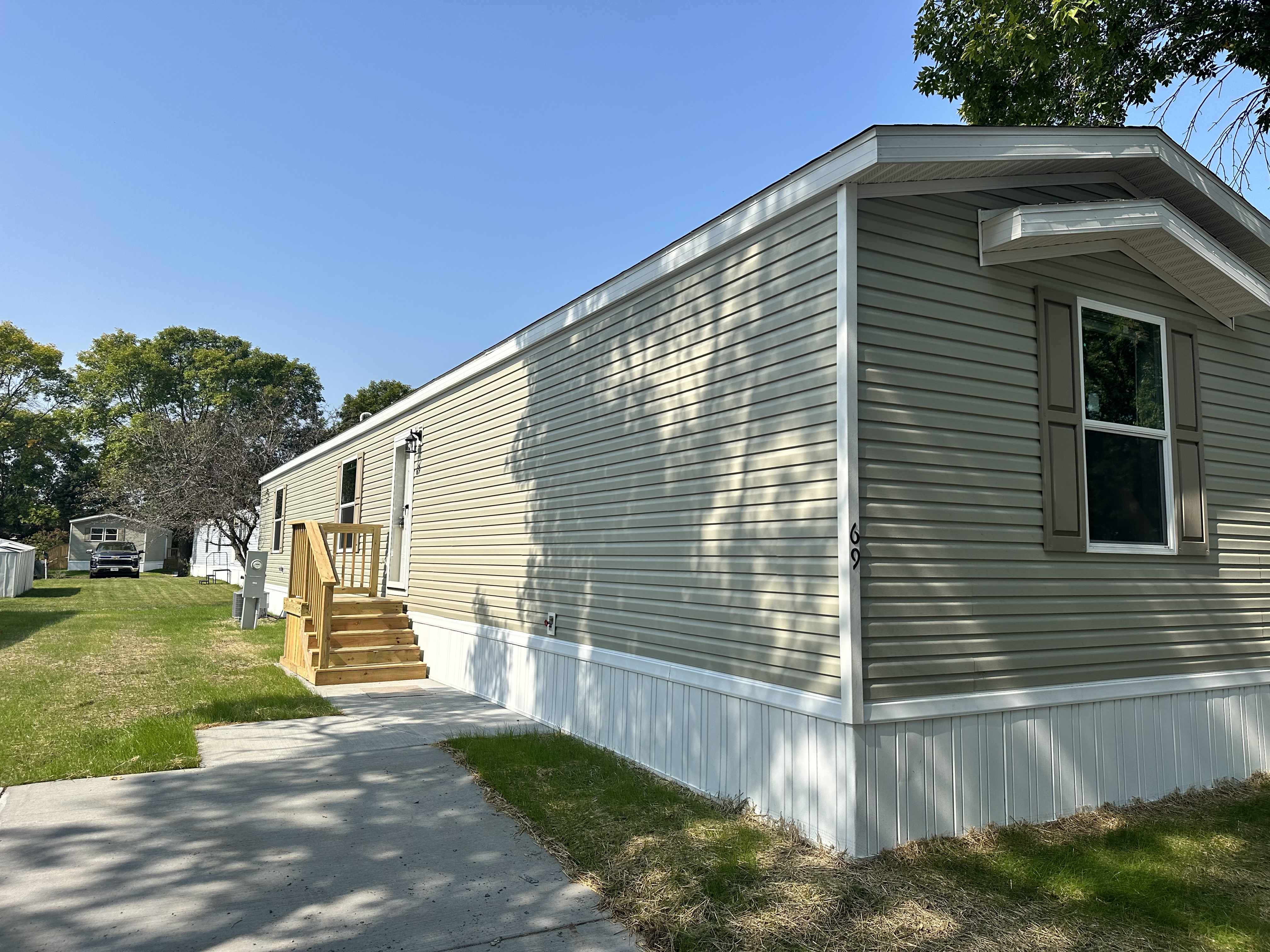 A photo of the home