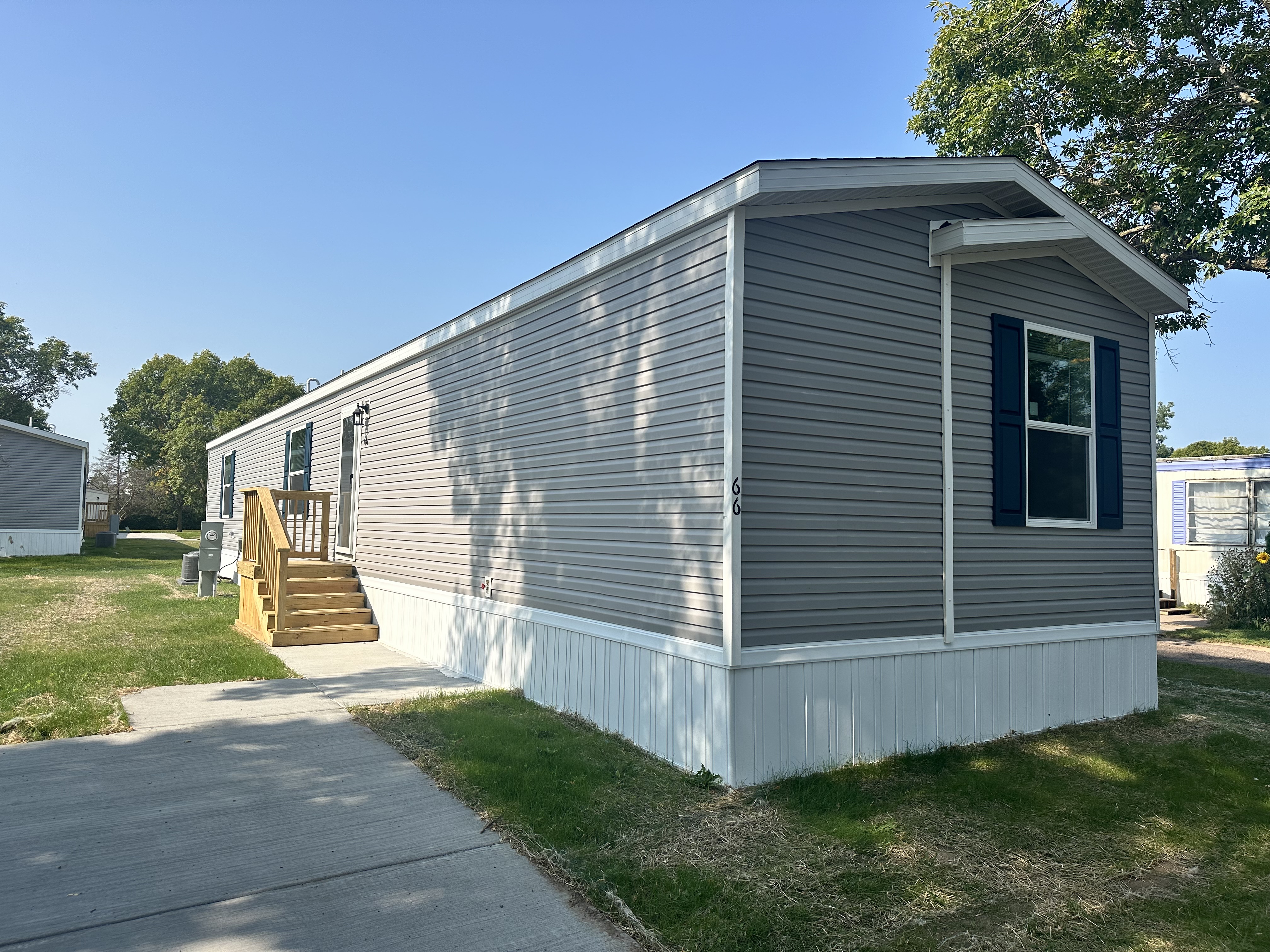 A photo of the home