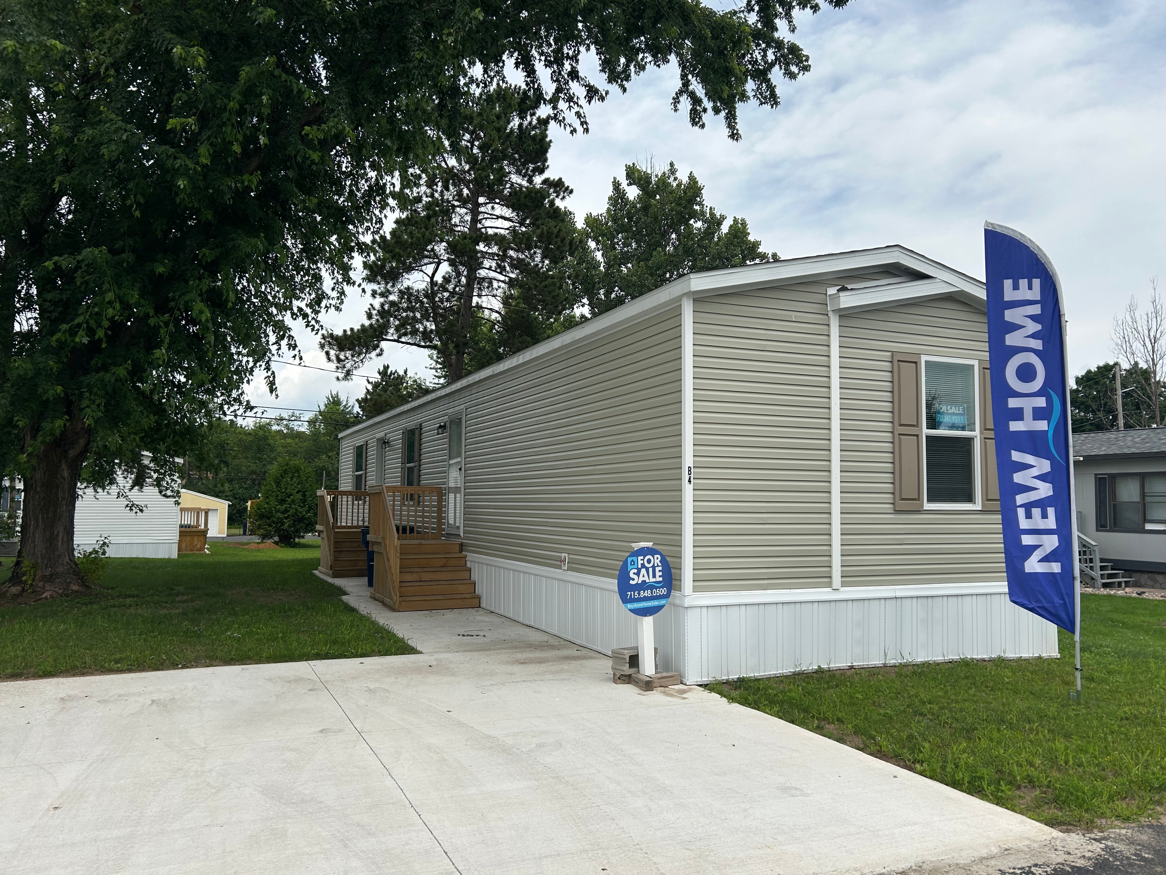 A photo of the home