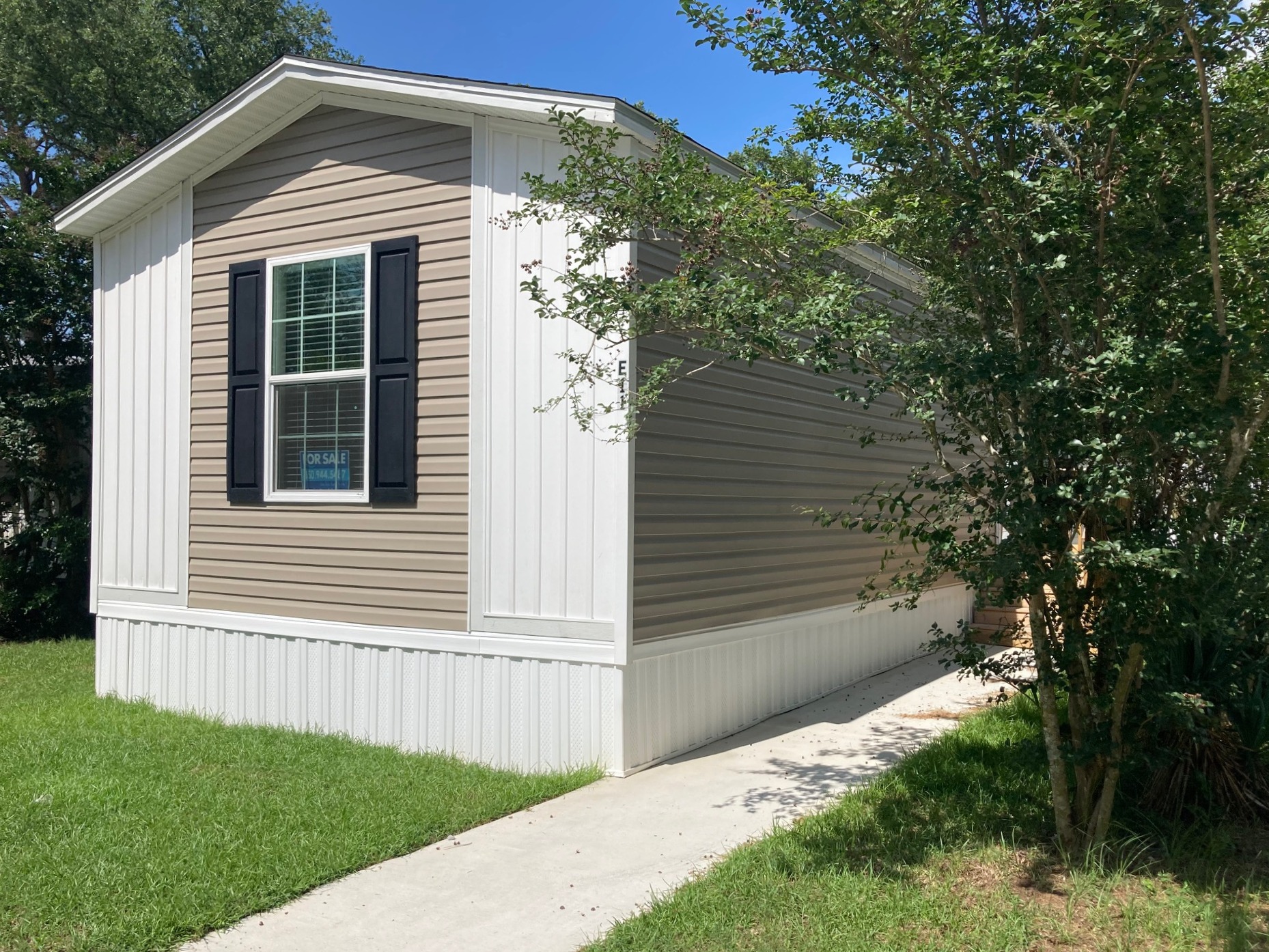 A photo of the home