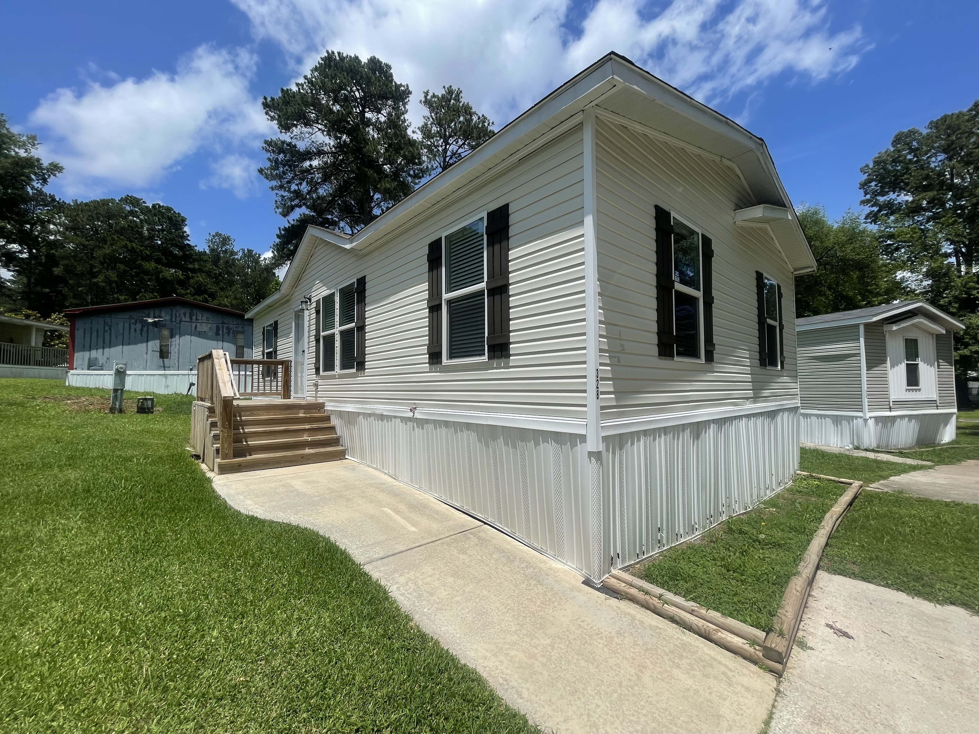 A photo of the home
