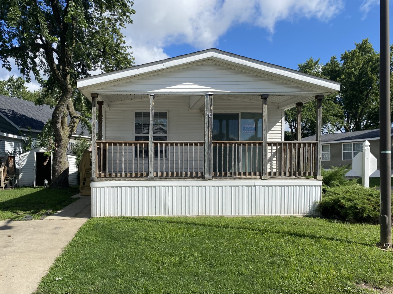 A photo of the home