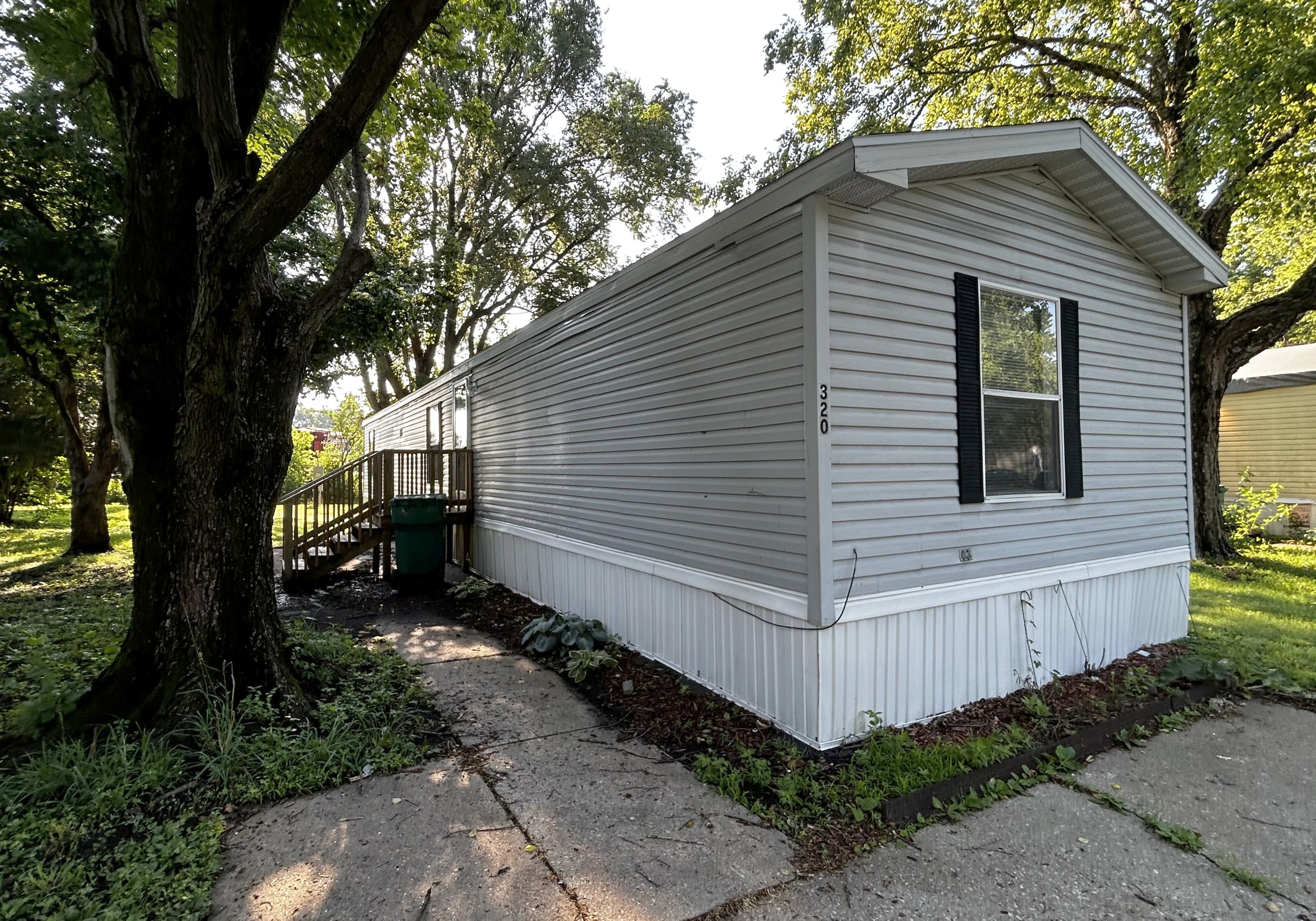A photo of the home