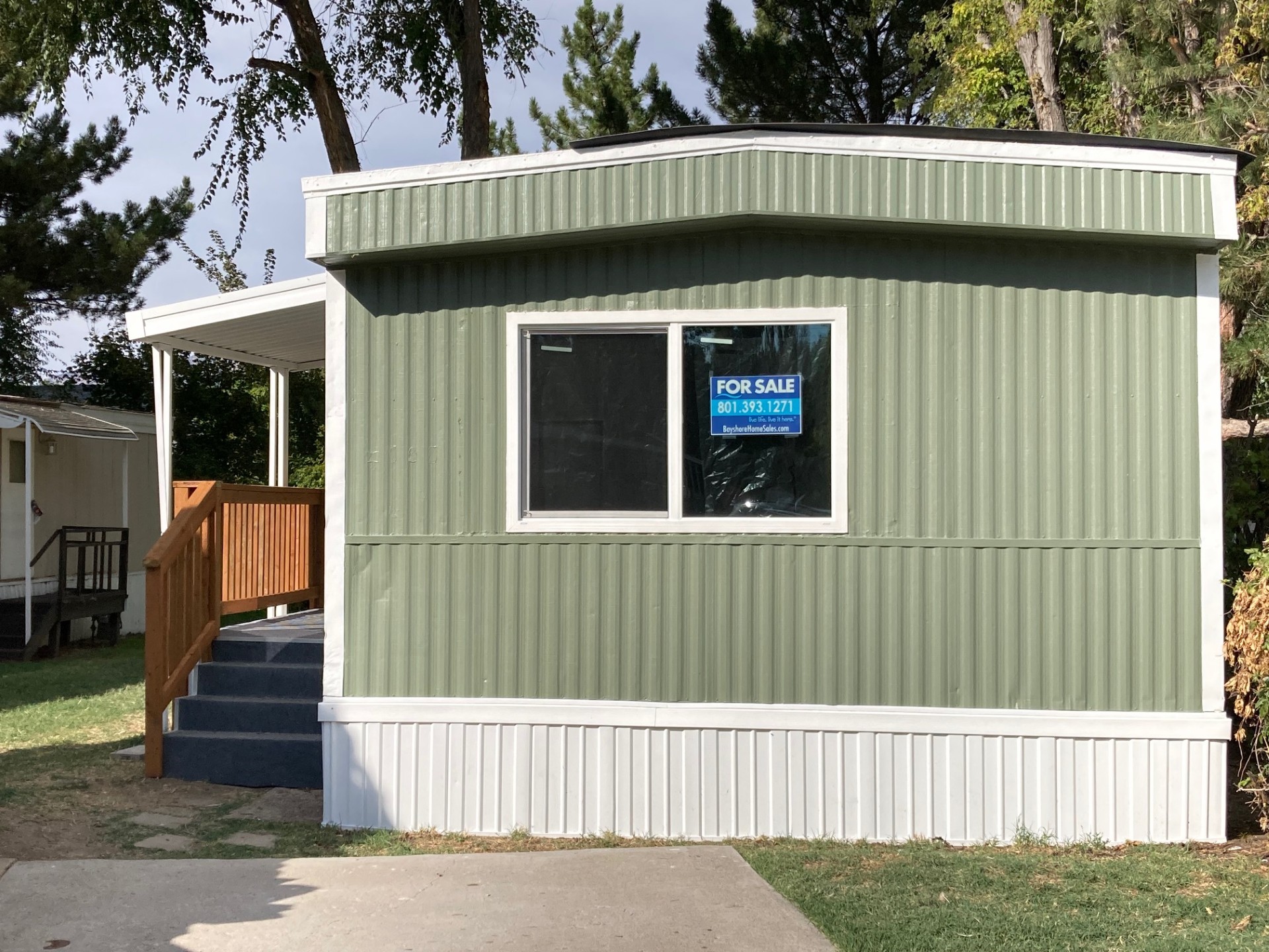 A photo of the home