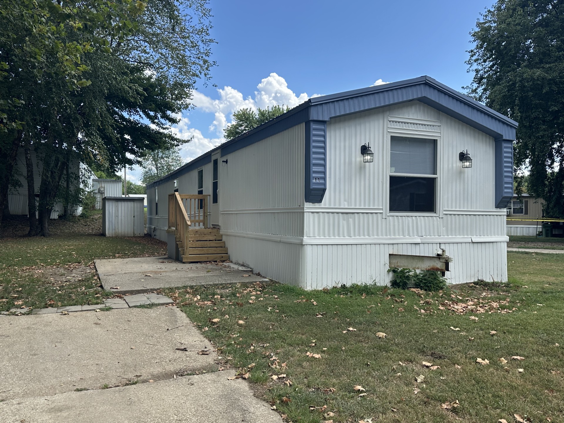 A photo of the home