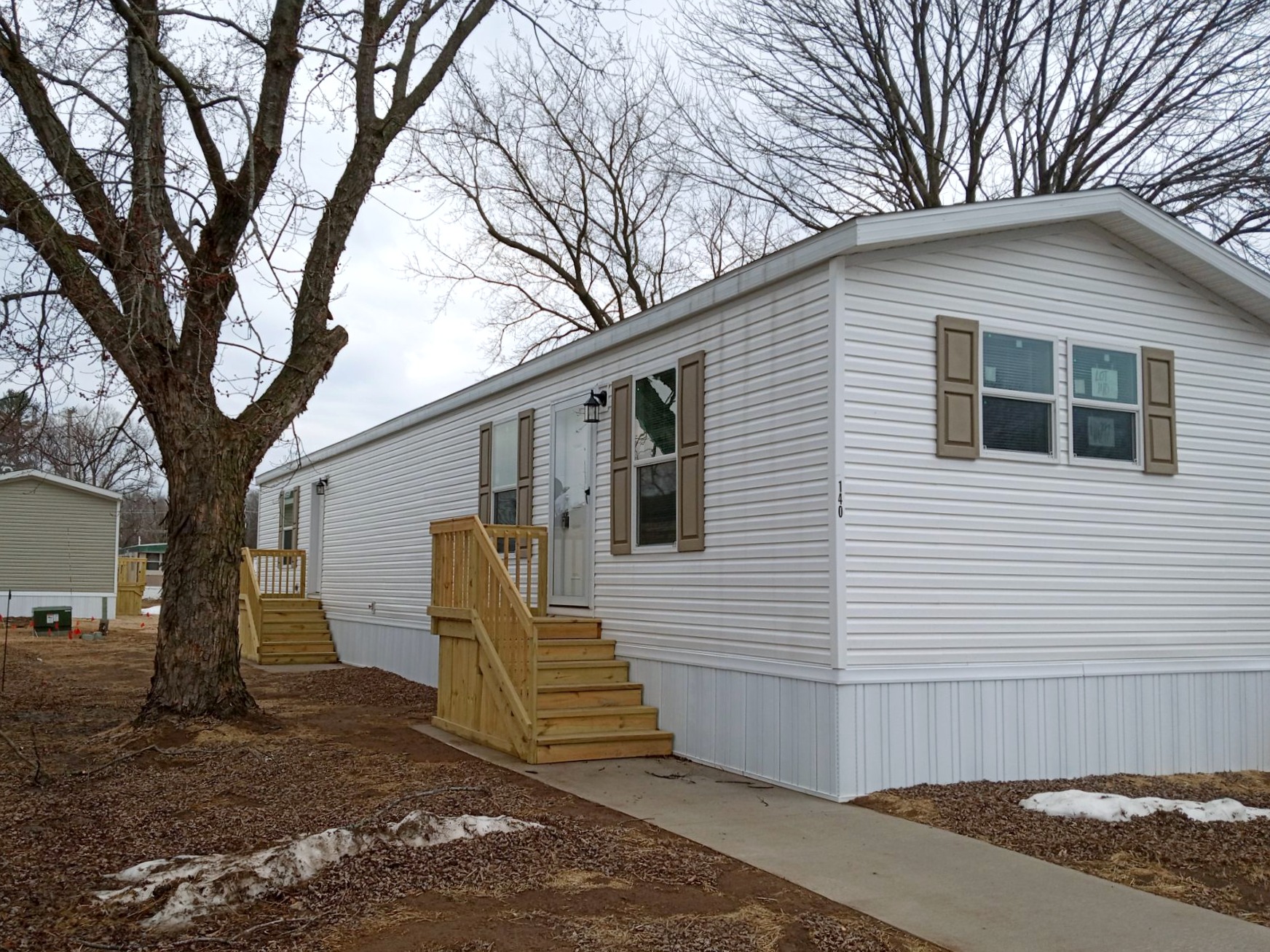 A photo of the home