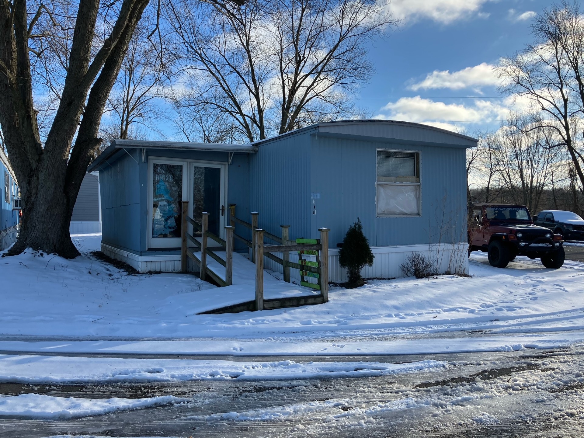 A photo of the home