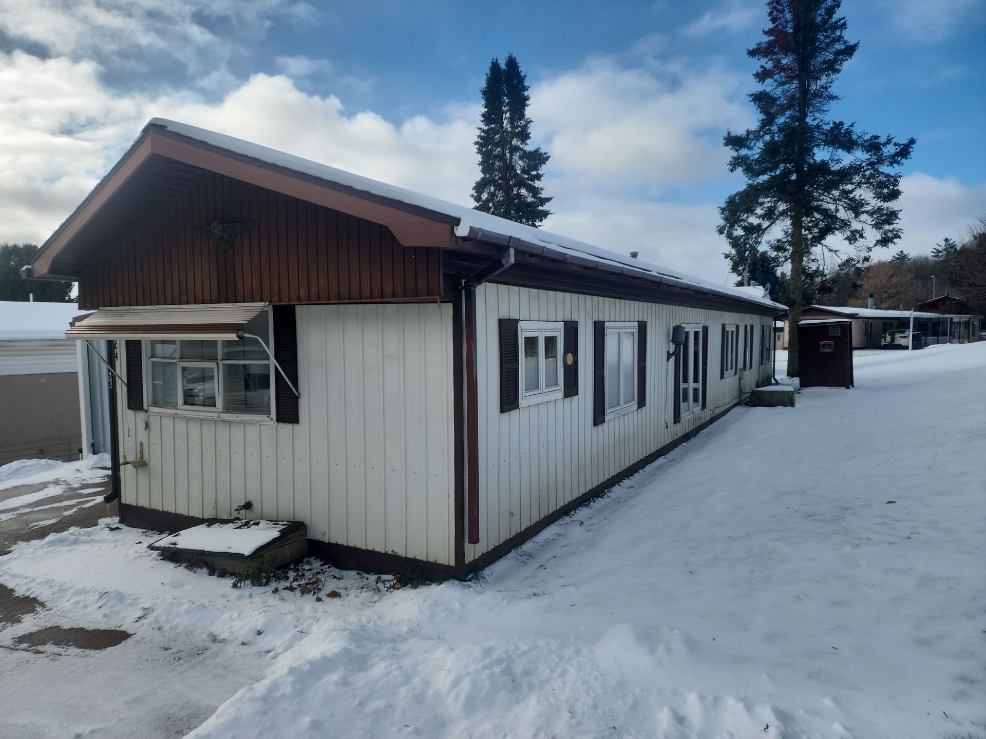 A photo of the home