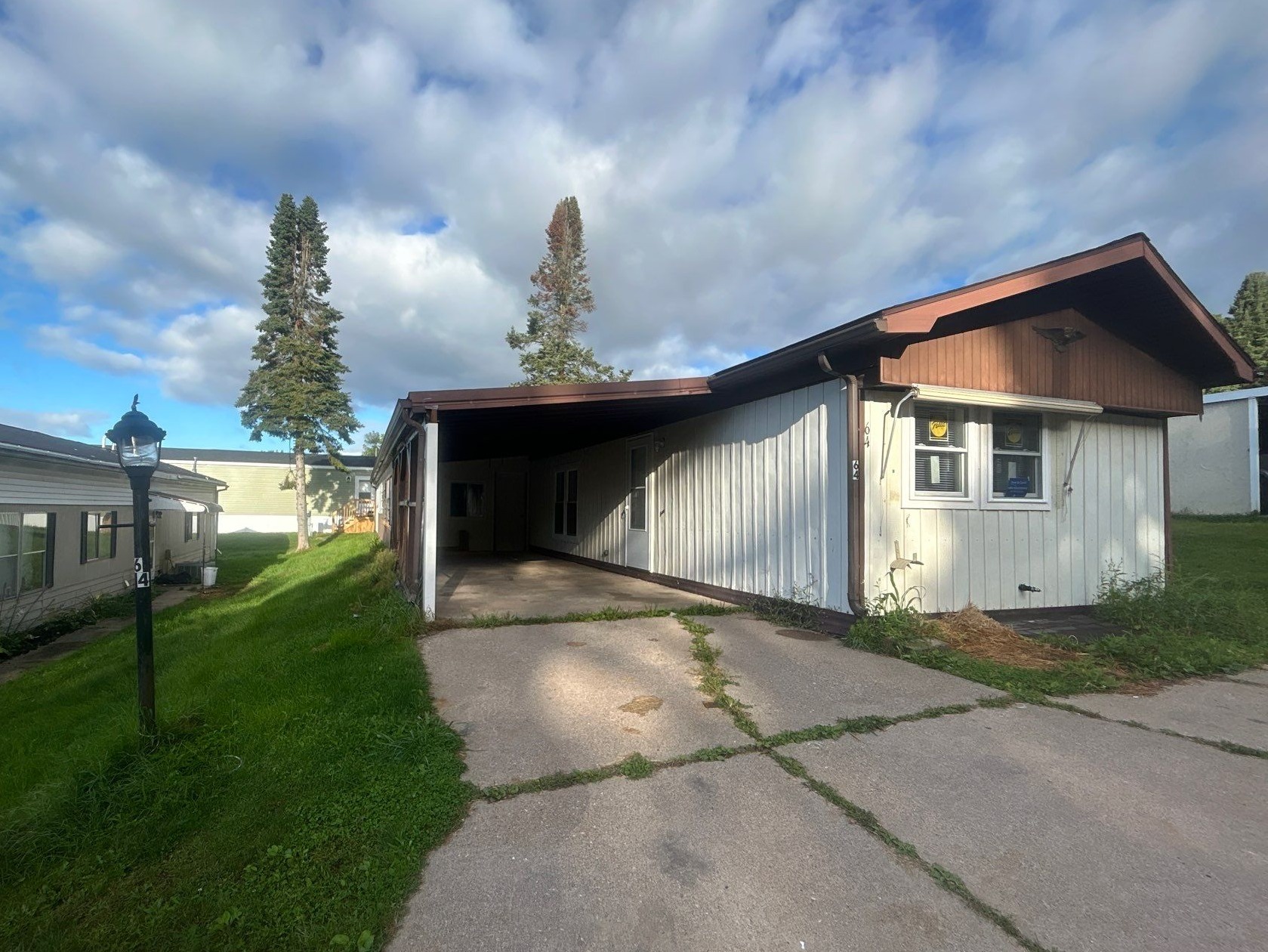 A photo of the home