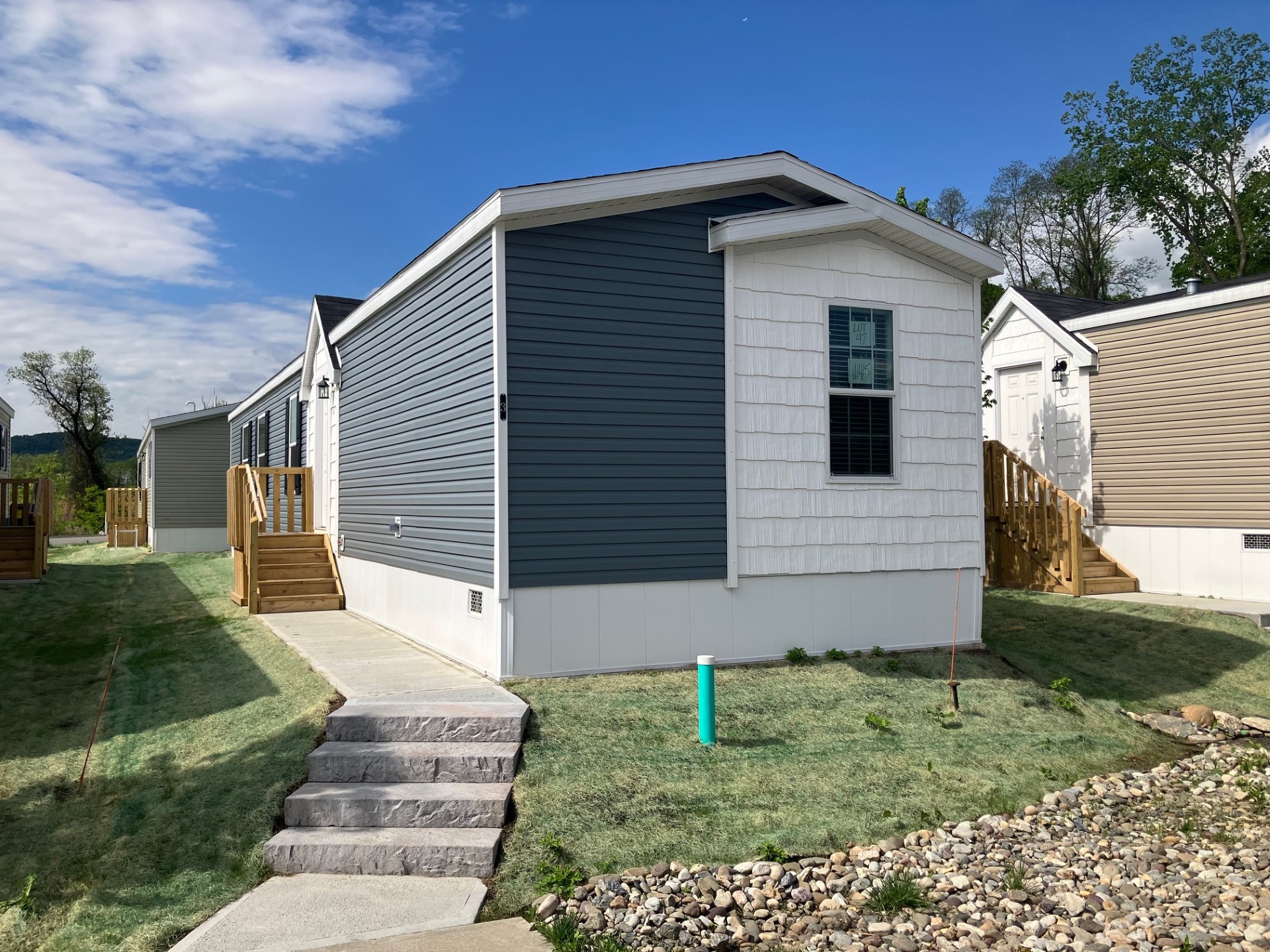 A photo of the home