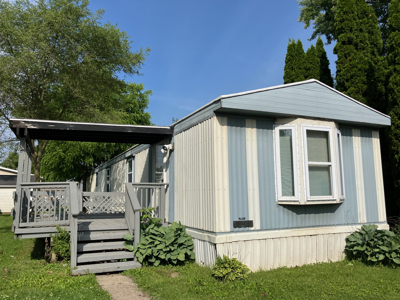A photo of the home