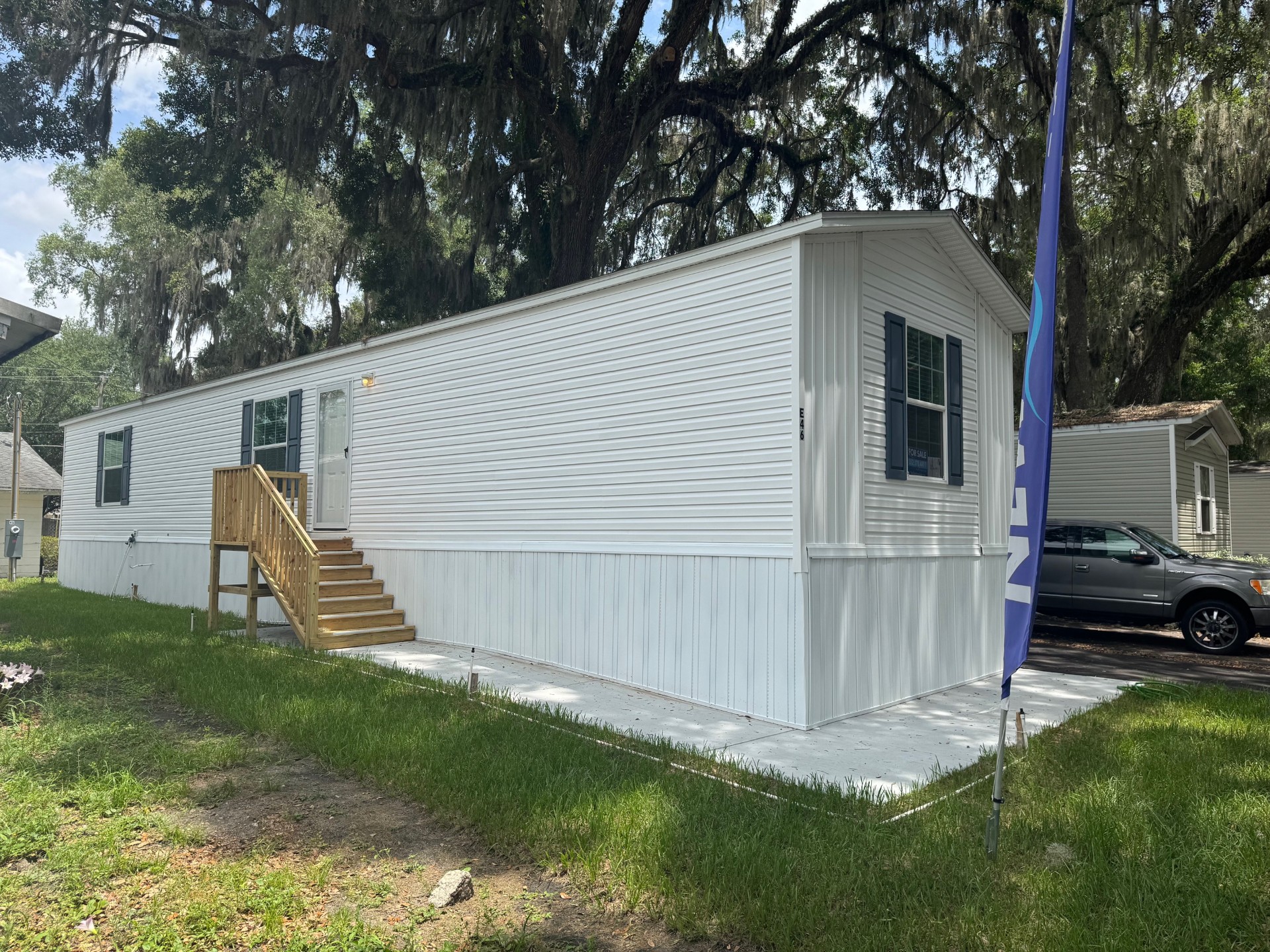 A photo of the home