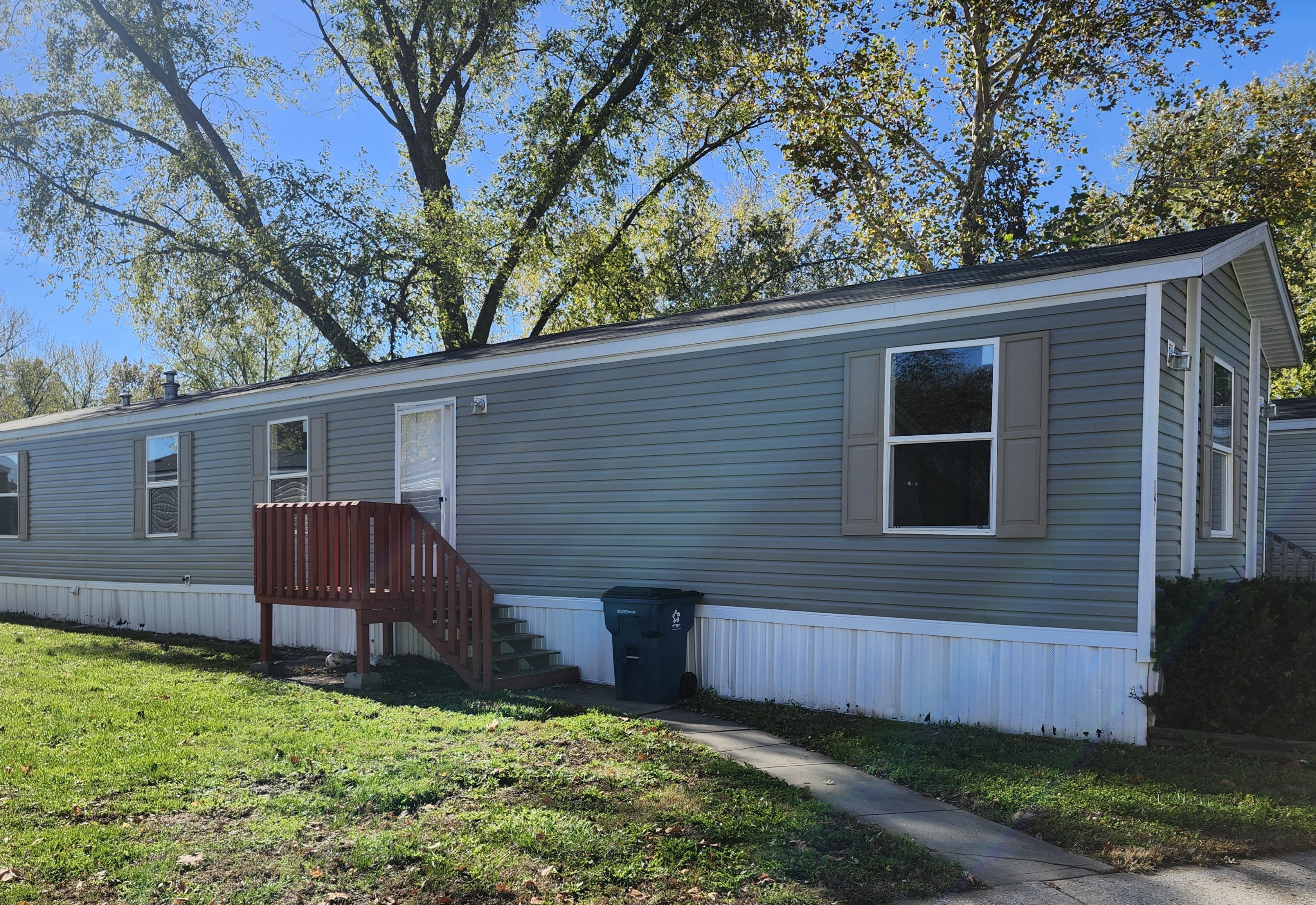 A photo of the home
