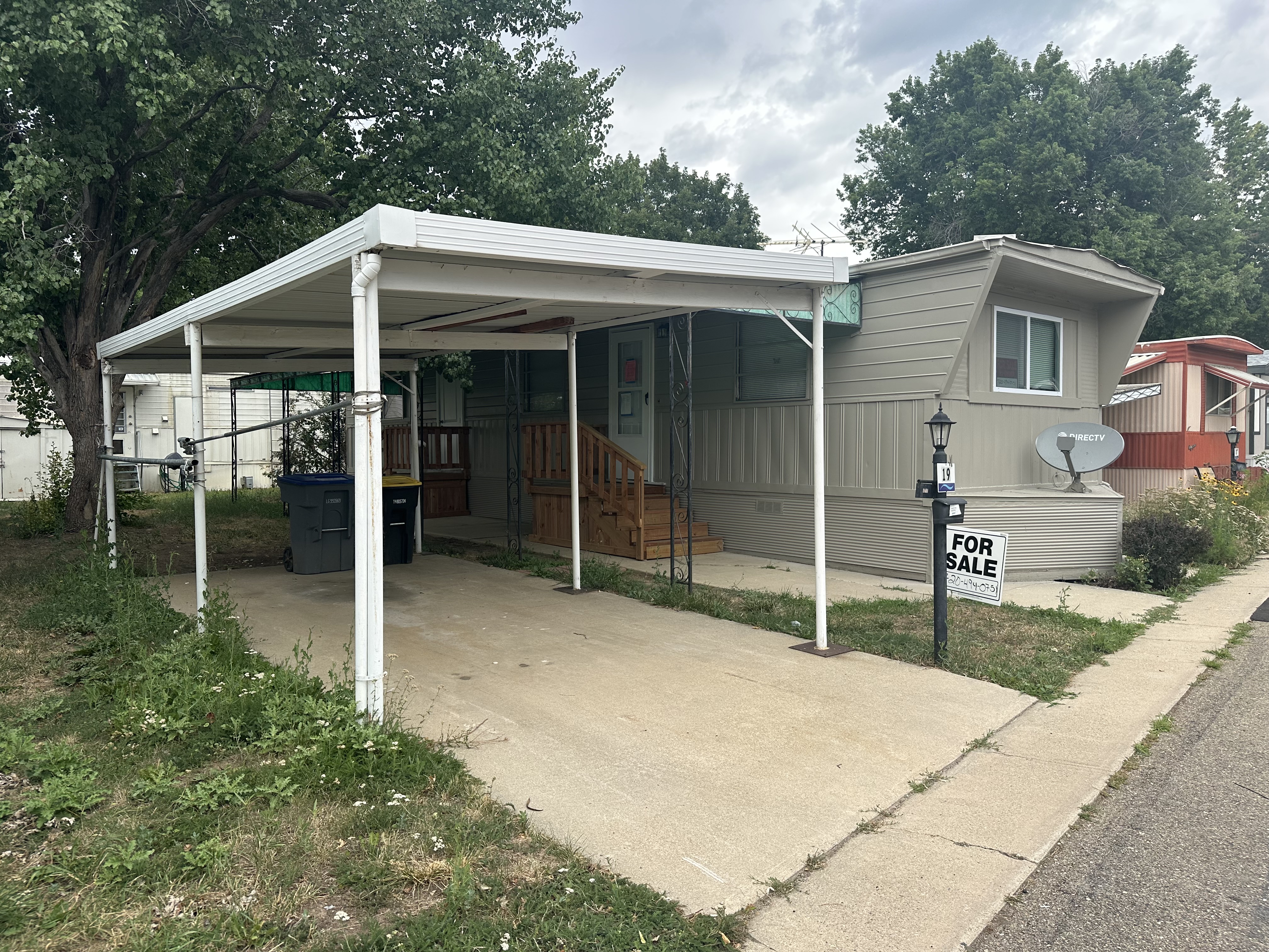 A photo of the home