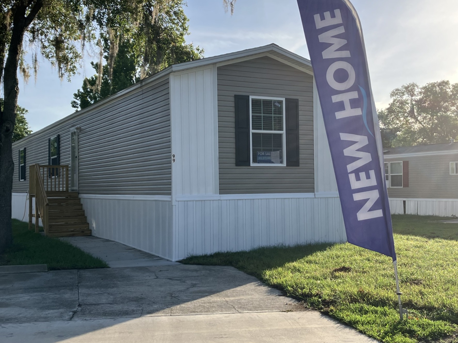 A photo of the home