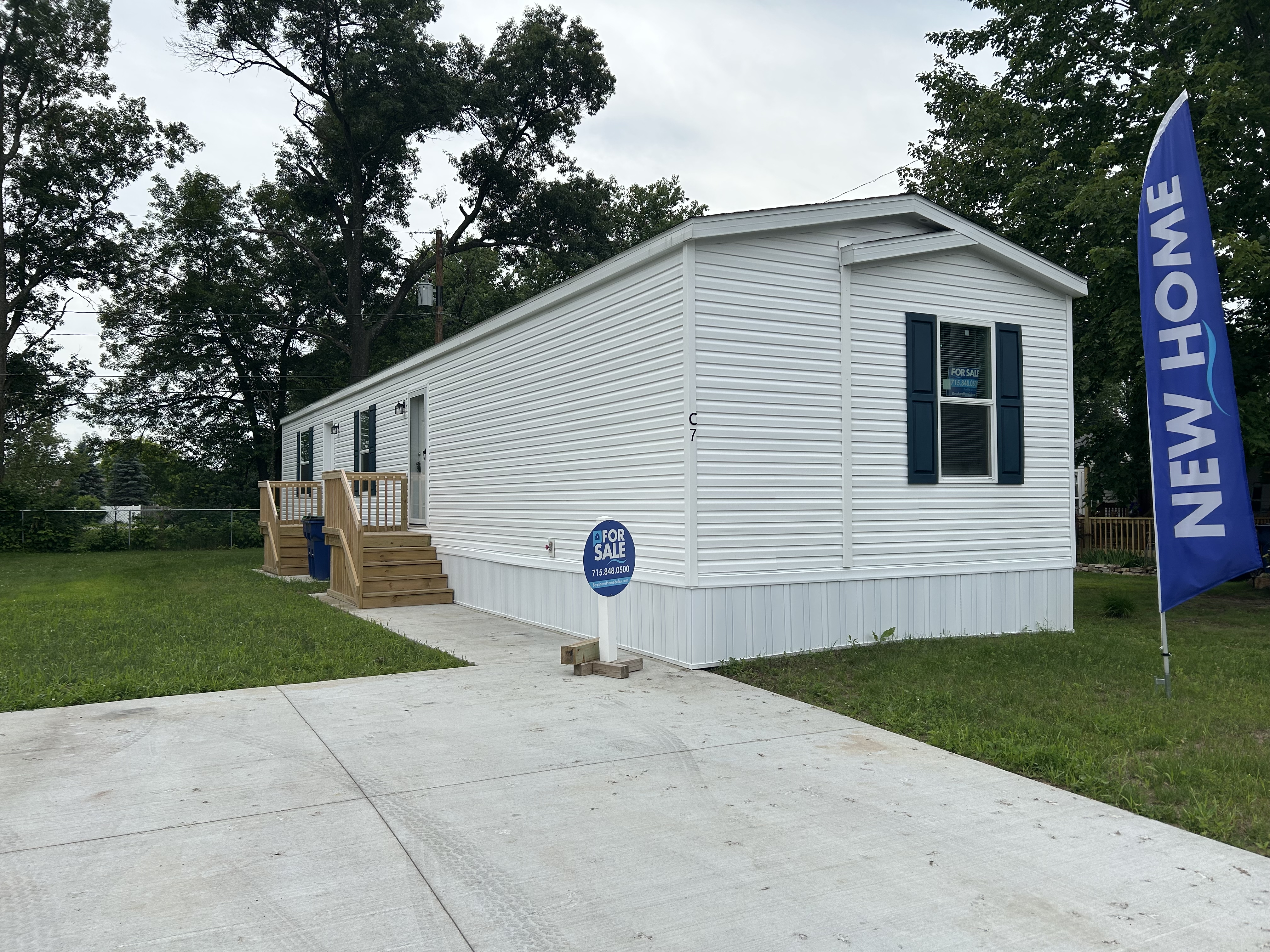 A photo of the home