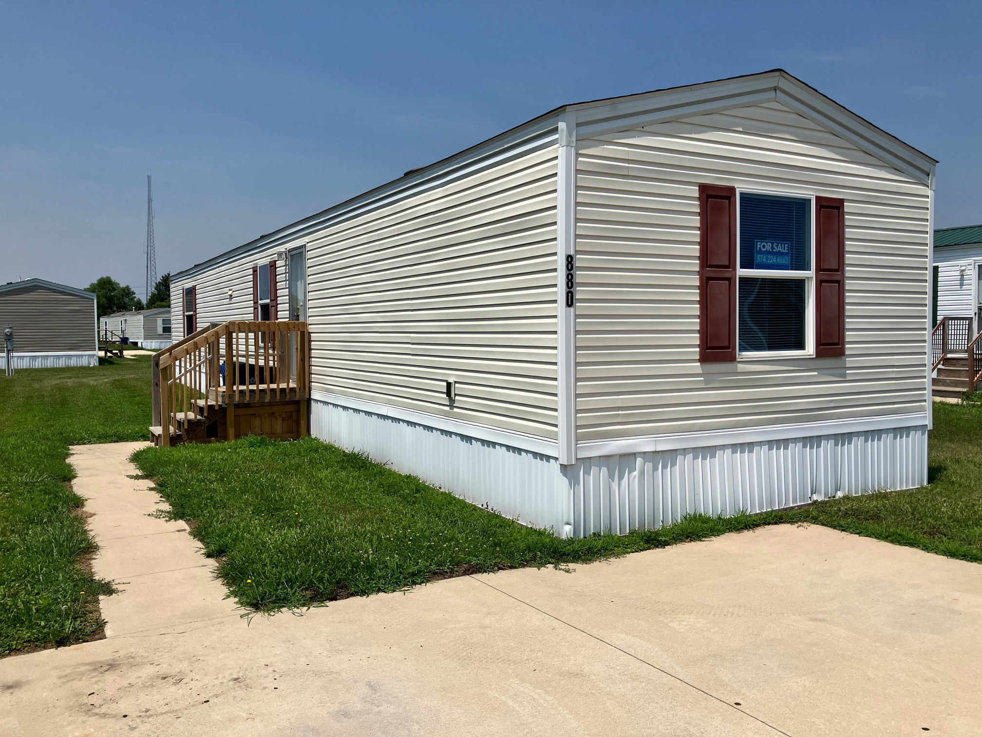 A photo of the home