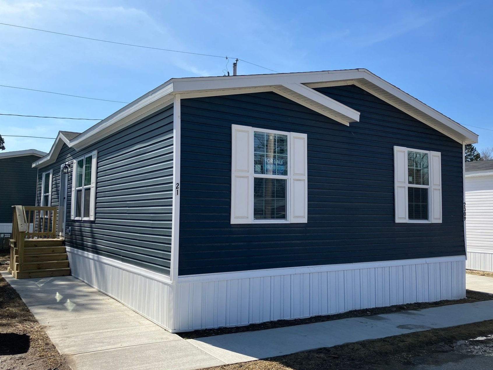 A photo of the home