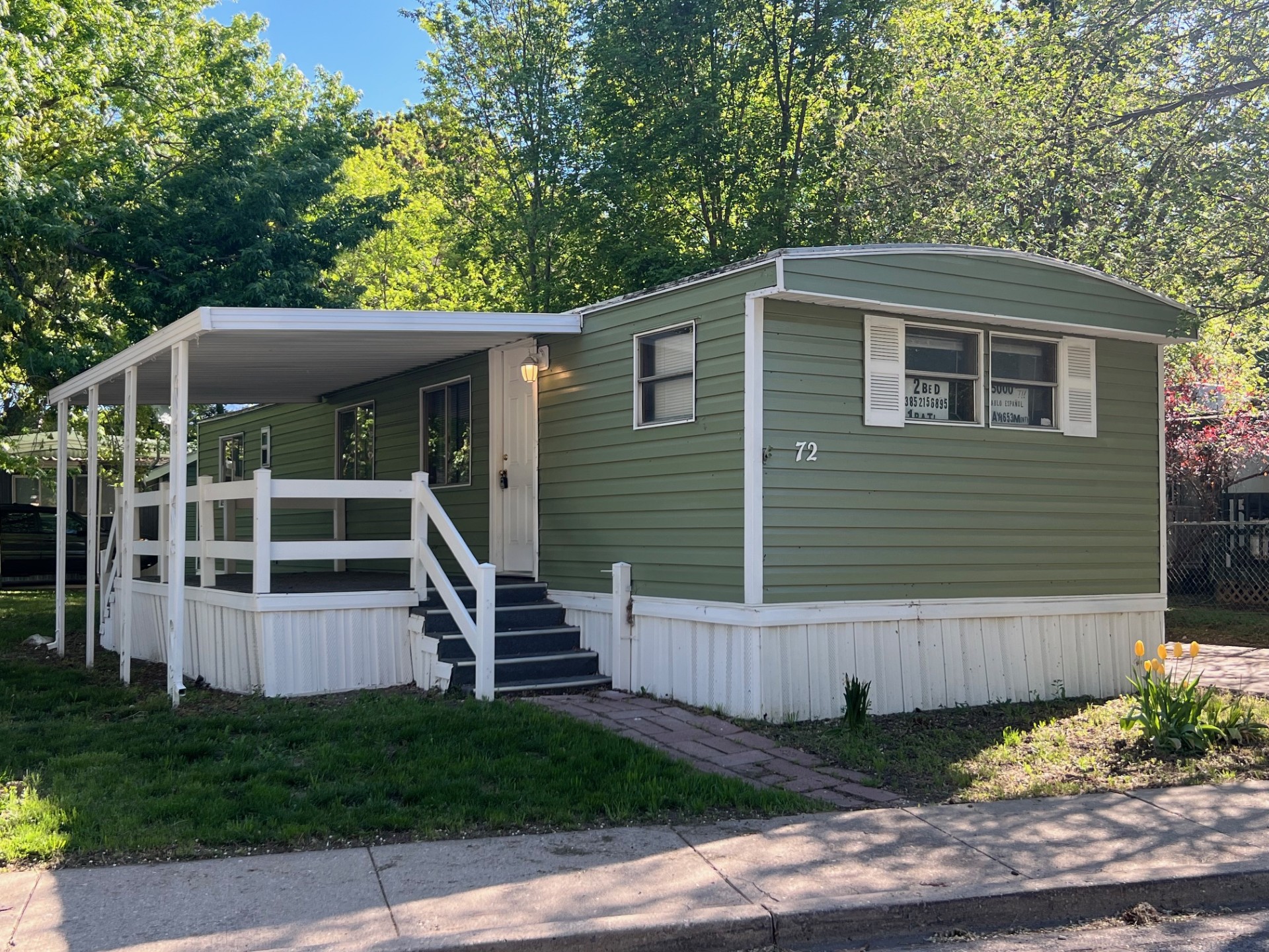 A photo of the home