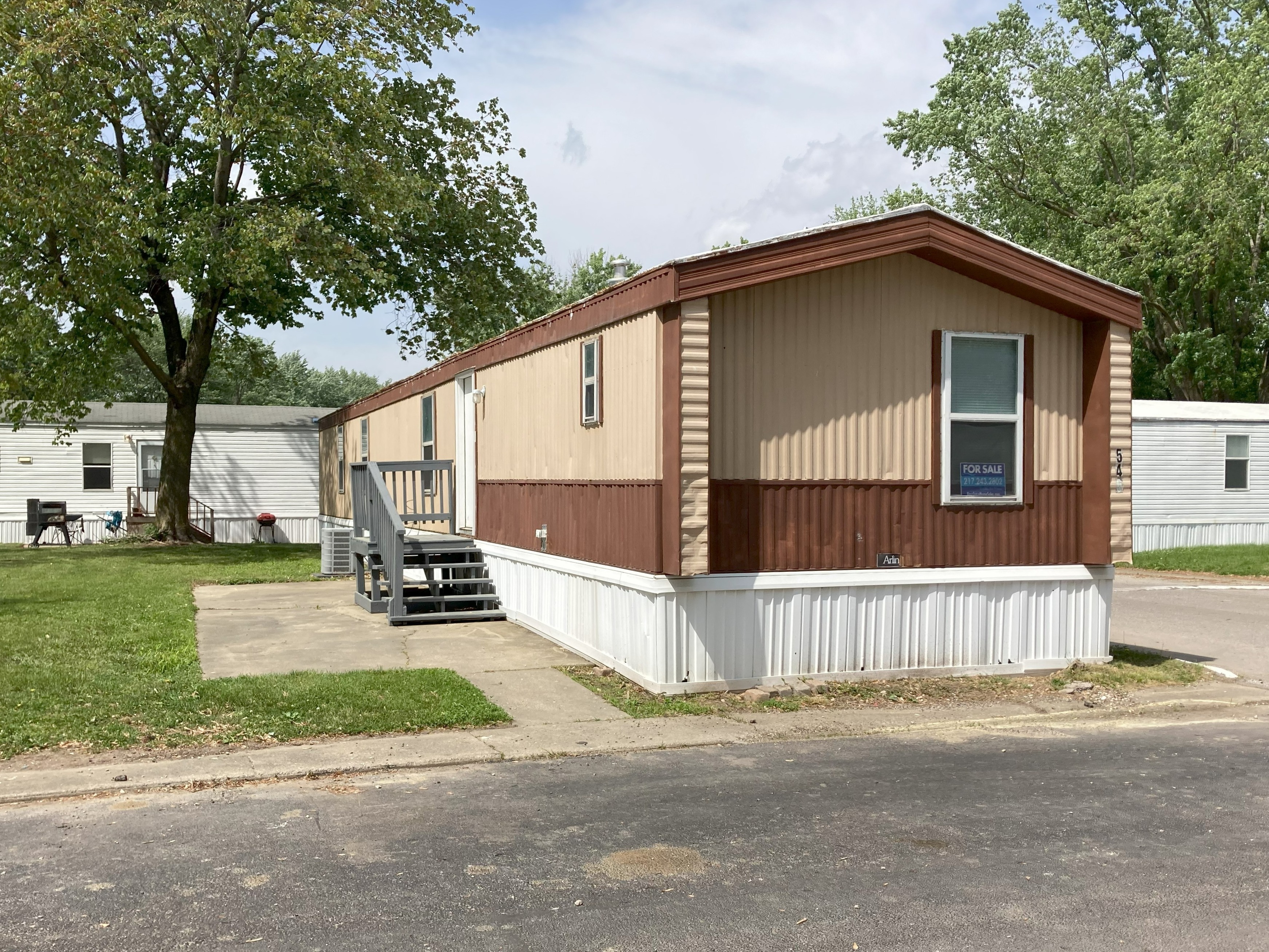 A photo of the home